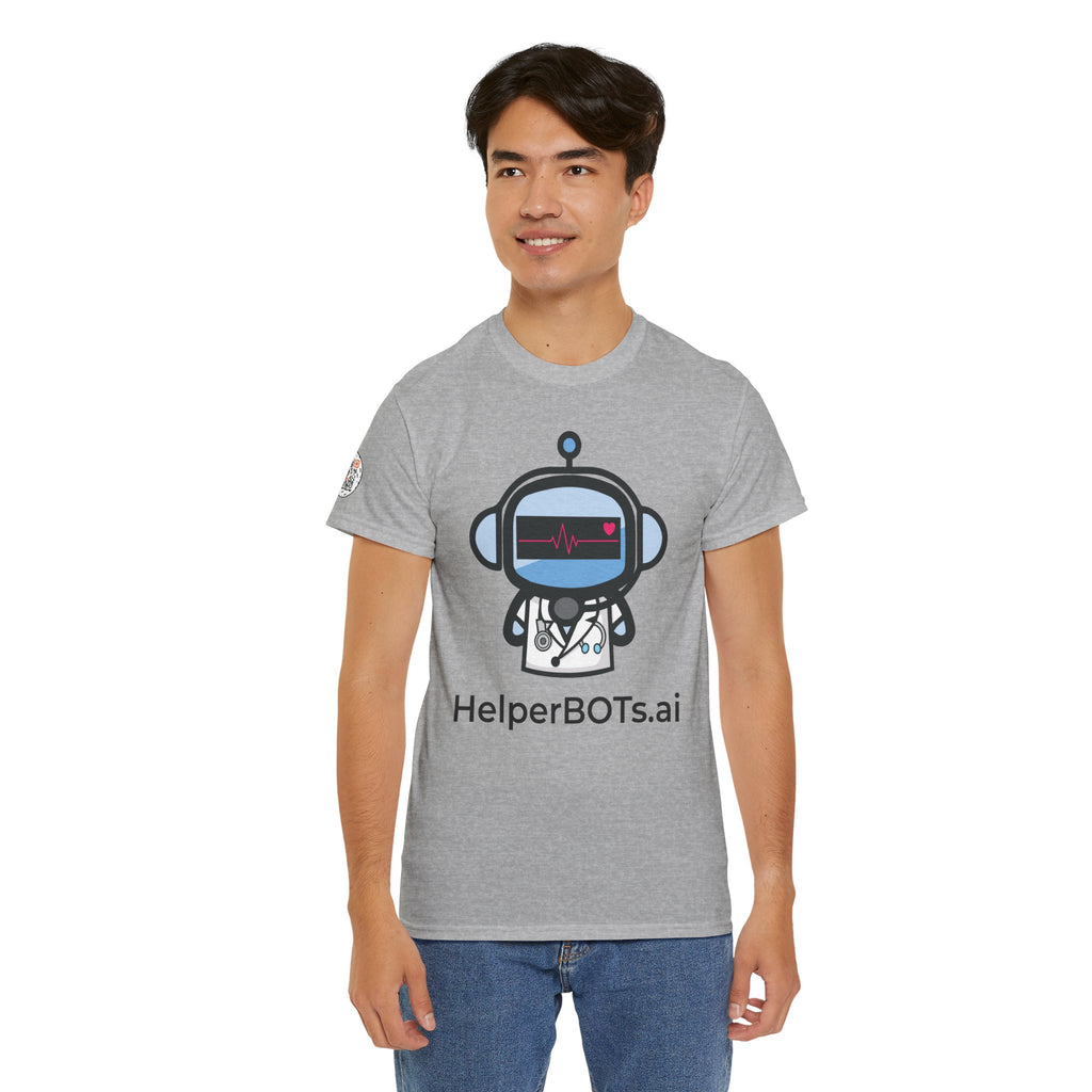 Unisex Medical BOT Heavy Cotton Tee (Light Edition with Black Print)