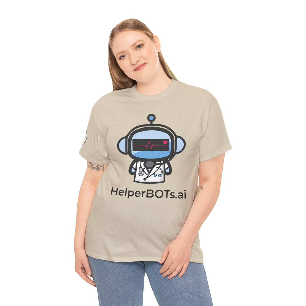Unisex Medical BOT Heavy Cotton Tee (Light Edition with Black Print)