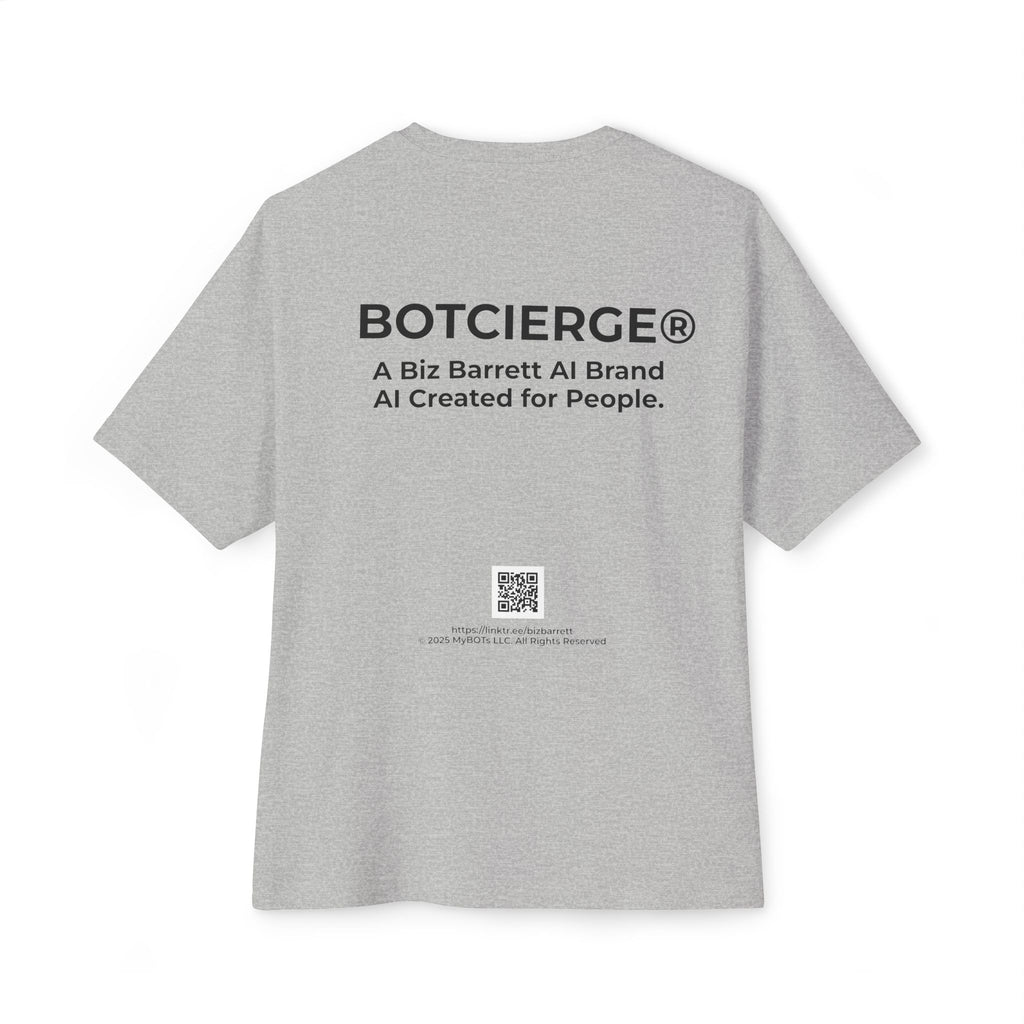 Unisex Logo Oversized Boxy Tee (Light Edition)