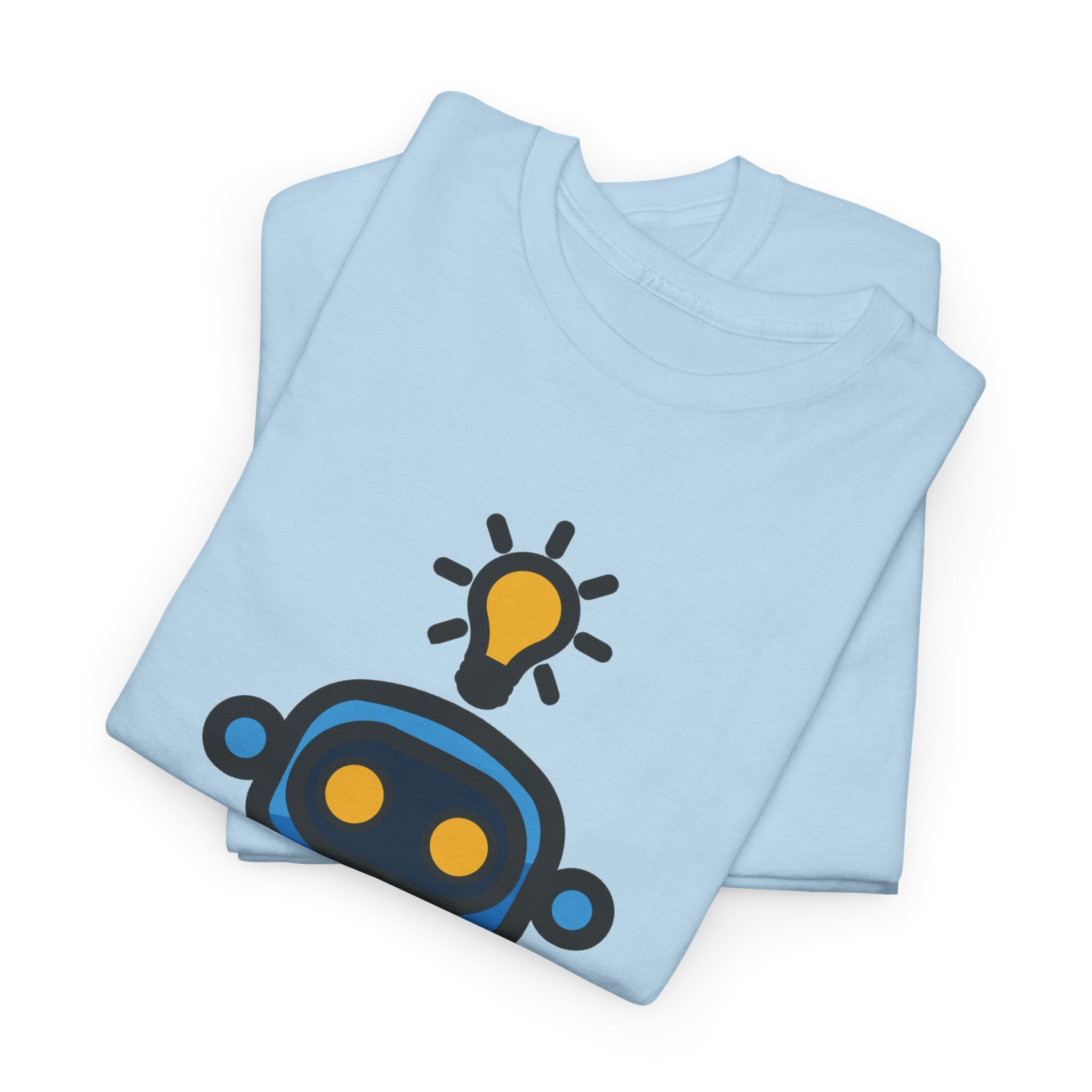 Unisex Personal Development BOT Heavy Cotton Tee (Dark Edition with White Print)
