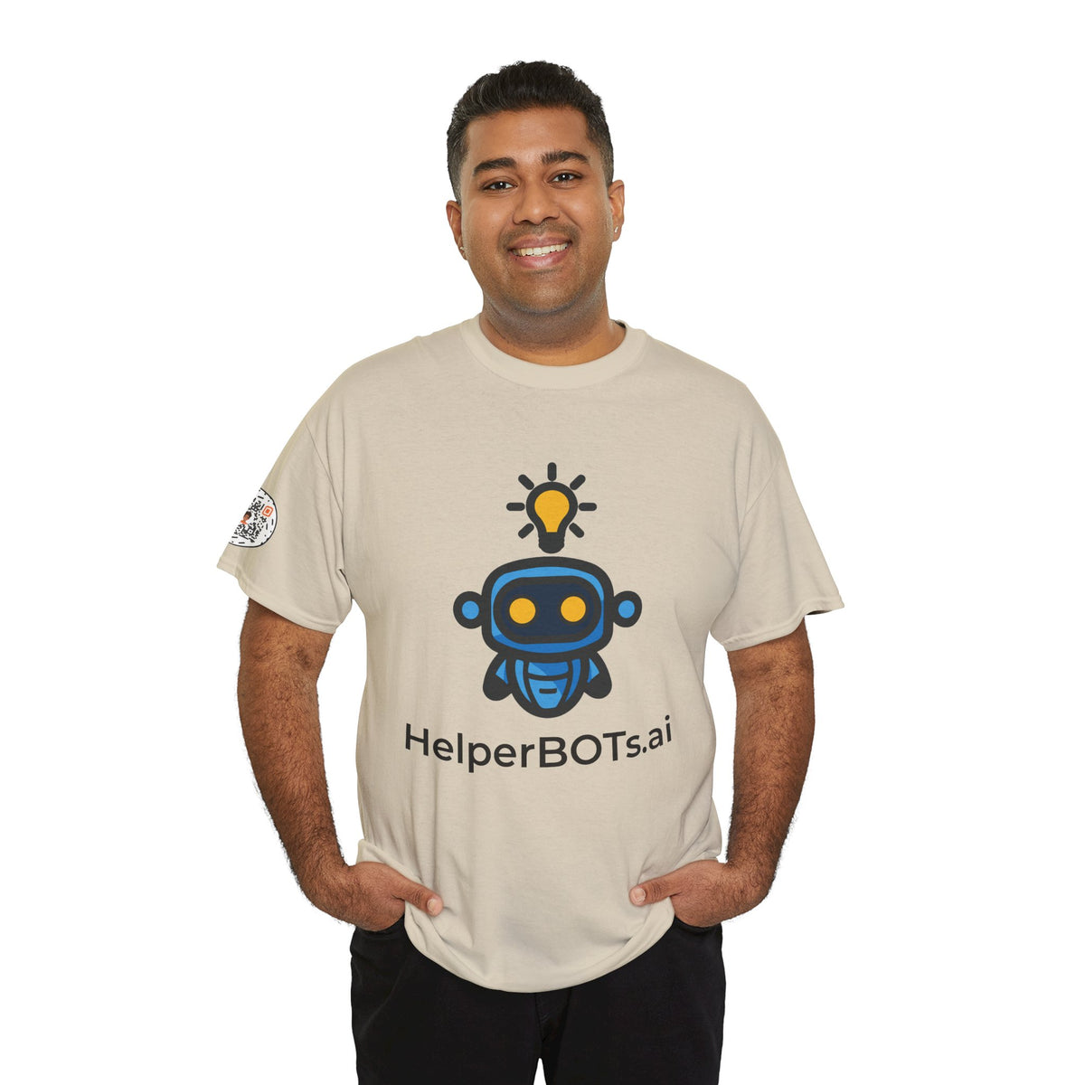 Unisex Personal Development BOT Heavy Cotton Tee (Light Edition with Black Print)
