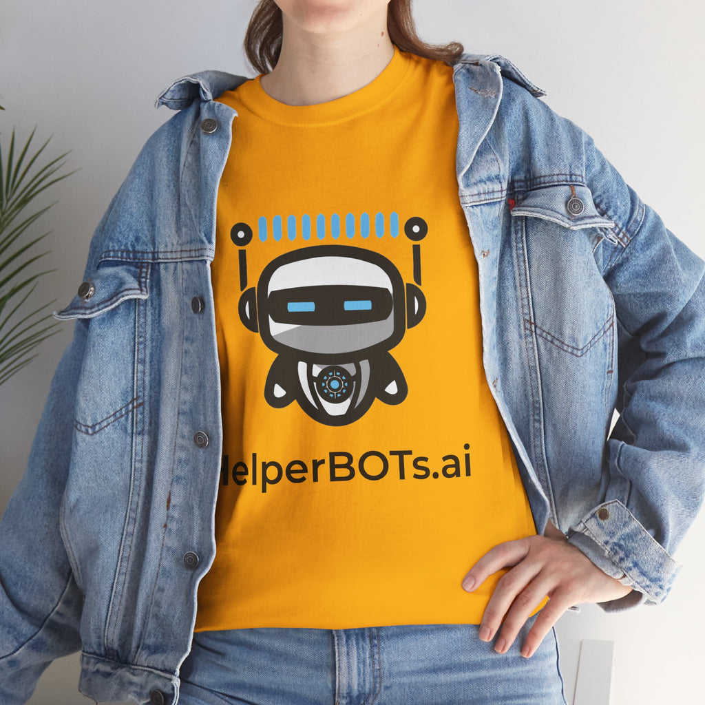 Unisex Productivity BOT Heavy Cotton Tee (Light Edition with Black Print)