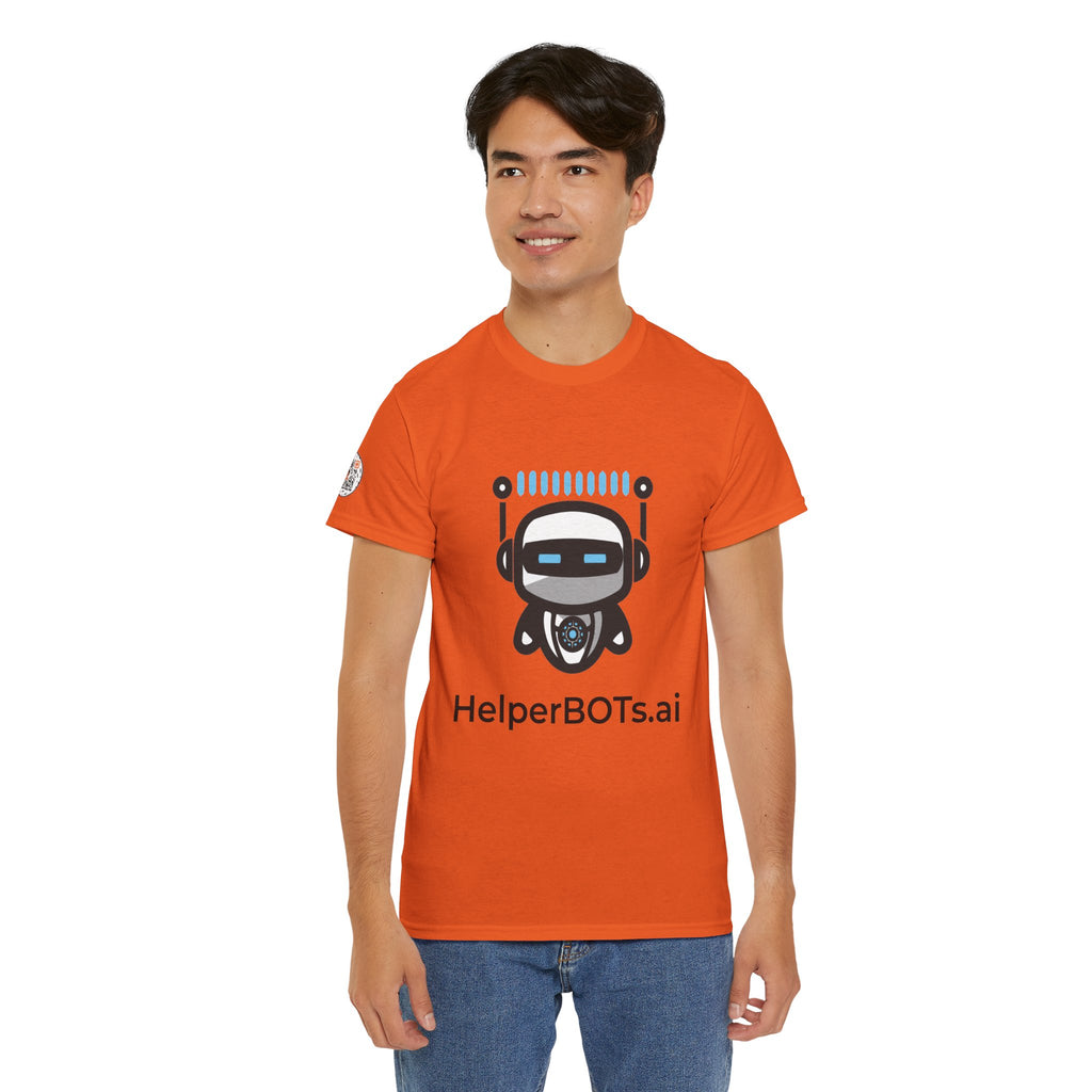 Unisex Productivity BOT Heavy Cotton Tee (Light Edition with Black Print)
