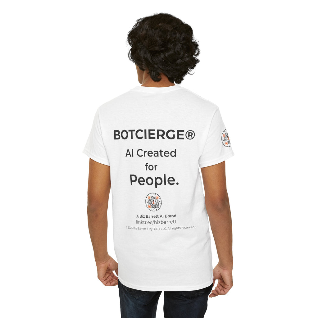 Unisex Personal Development BOT Heavy Cotton Tee (Light Edition with Black Print)