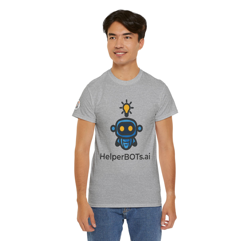 Unisex Personal Development BOT Heavy Cotton Tee (Light Edition with Black Print)