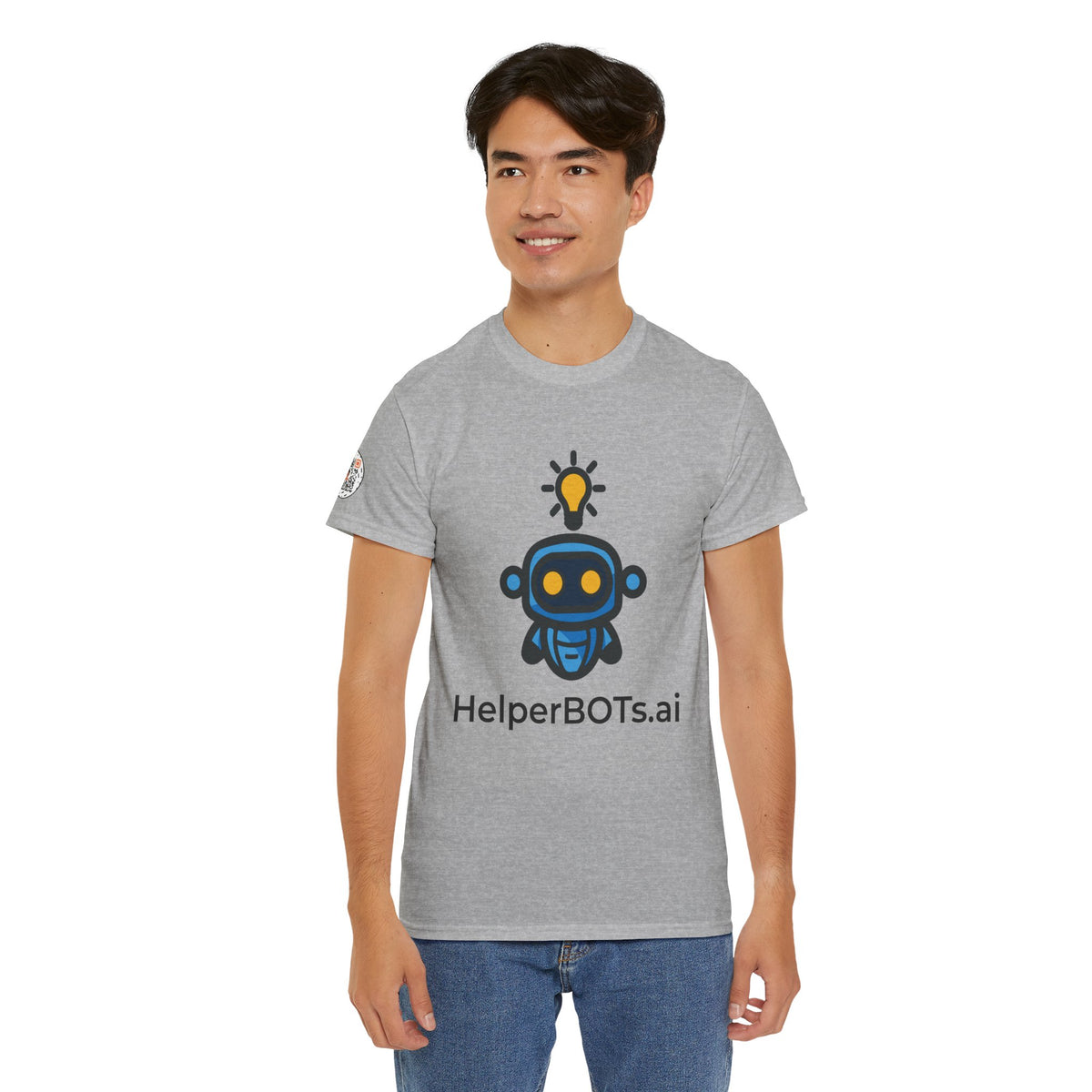 Unisex Personal Development BOT Heavy Cotton Tee (Light Edition with Black Print)