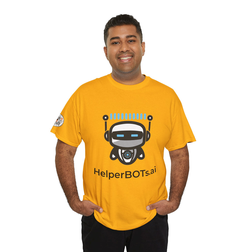 Unisex Productivity BOT Heavy Cotton Tee (Light Edition with Black Print)