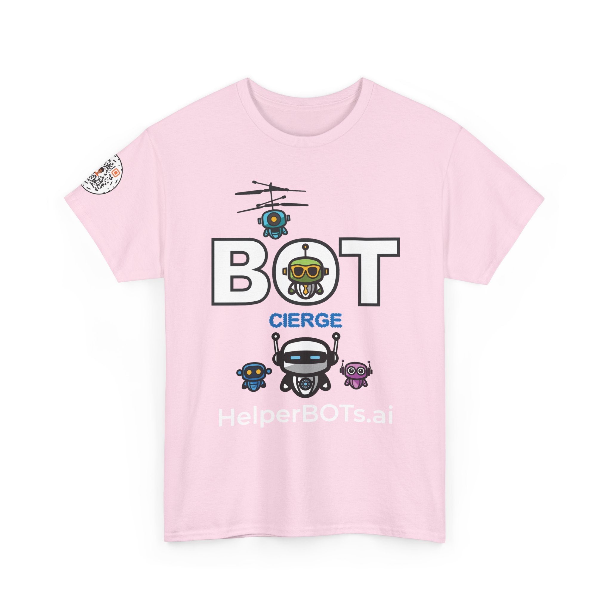 Unisex Logo Heavy Cotton Tee (Dark Edition)