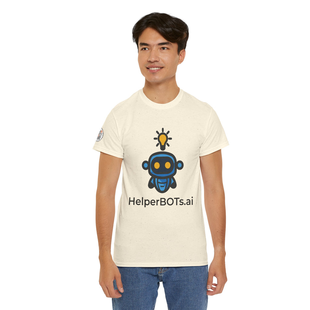 Unisex Personal Development BOT Heavy Cotton Tee (Light Edition with Black Print)