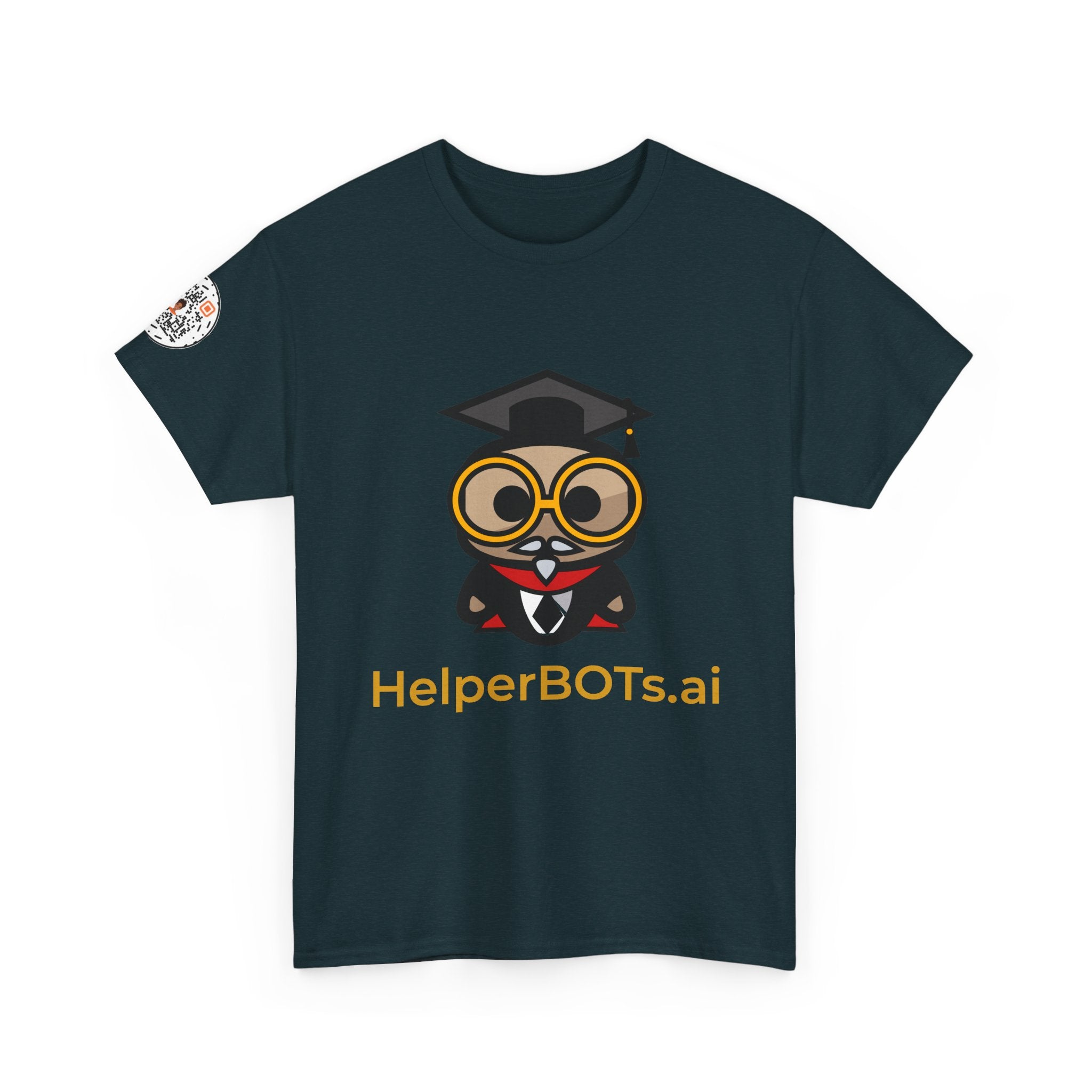 Unisex Education BOT Heavy Cotton Tee (Dark Edition with Gold Print)