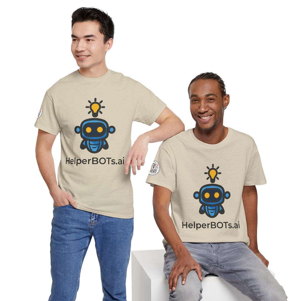 Unisex Personal Development BOT Heavy Cotton Tee (Light Edition with Black Print)