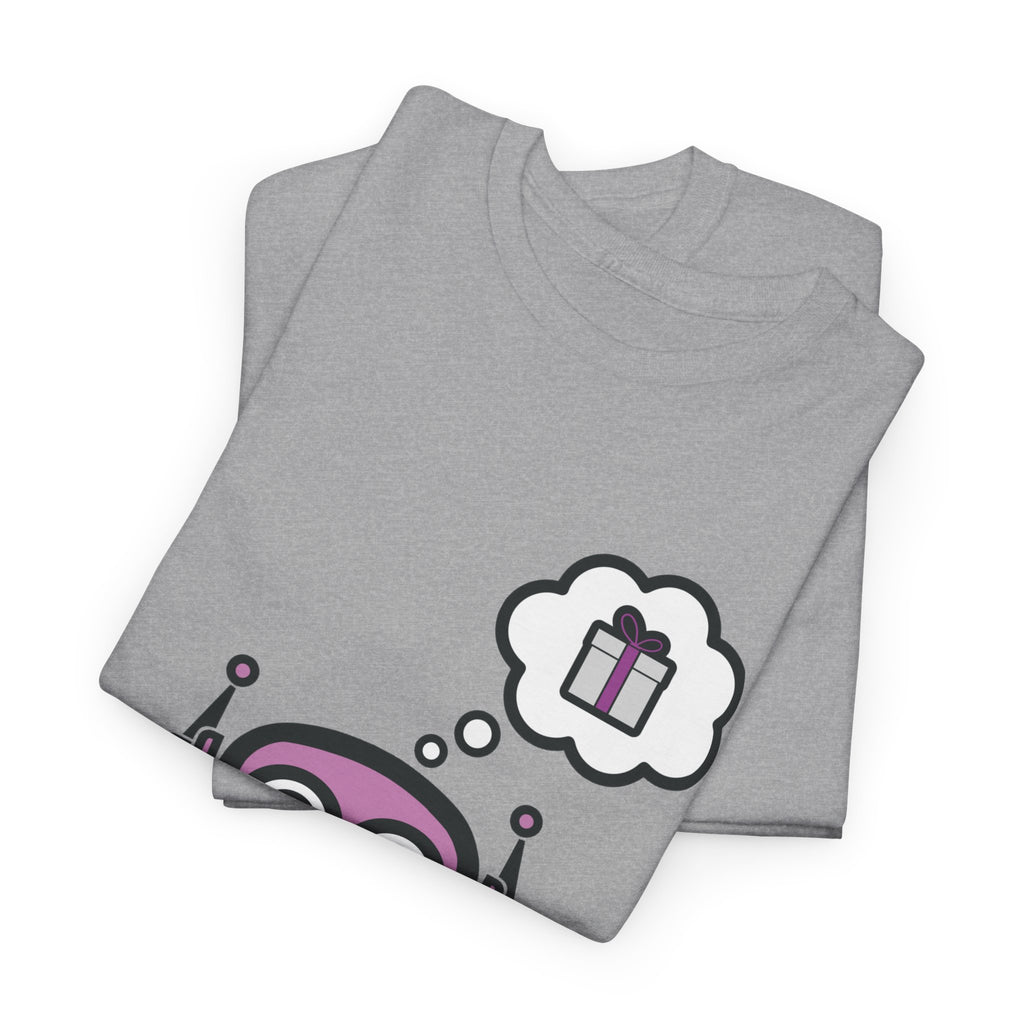 Unisex Love and Relationships BOT Heavy Cotton Tee (Dark Edition with White Print)