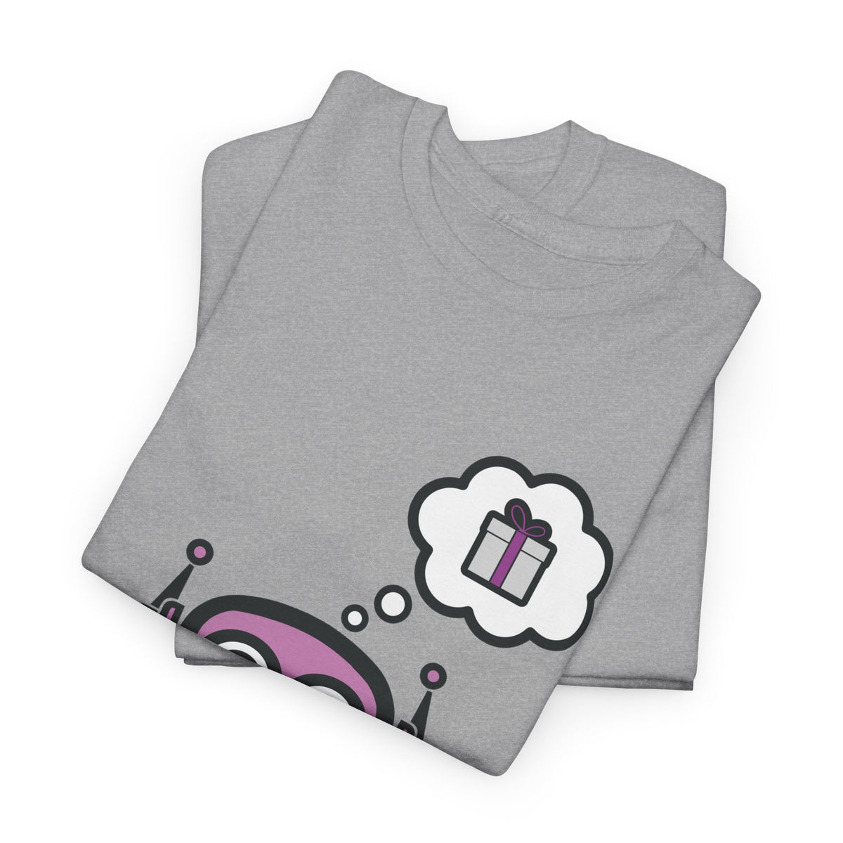 Unisex Love and Relationships BOT Heavy Cotton Tee (Dark Edition with White Print)
