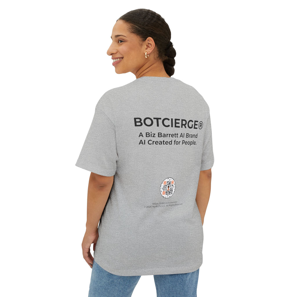 Unisex Logo Oversized Boxy Tee (Light Edition)