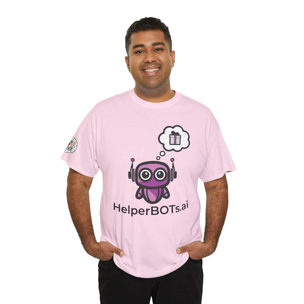 Unisex Love and Relationships BOT Heavy Cotton Tee (Light Edition with Black Print)