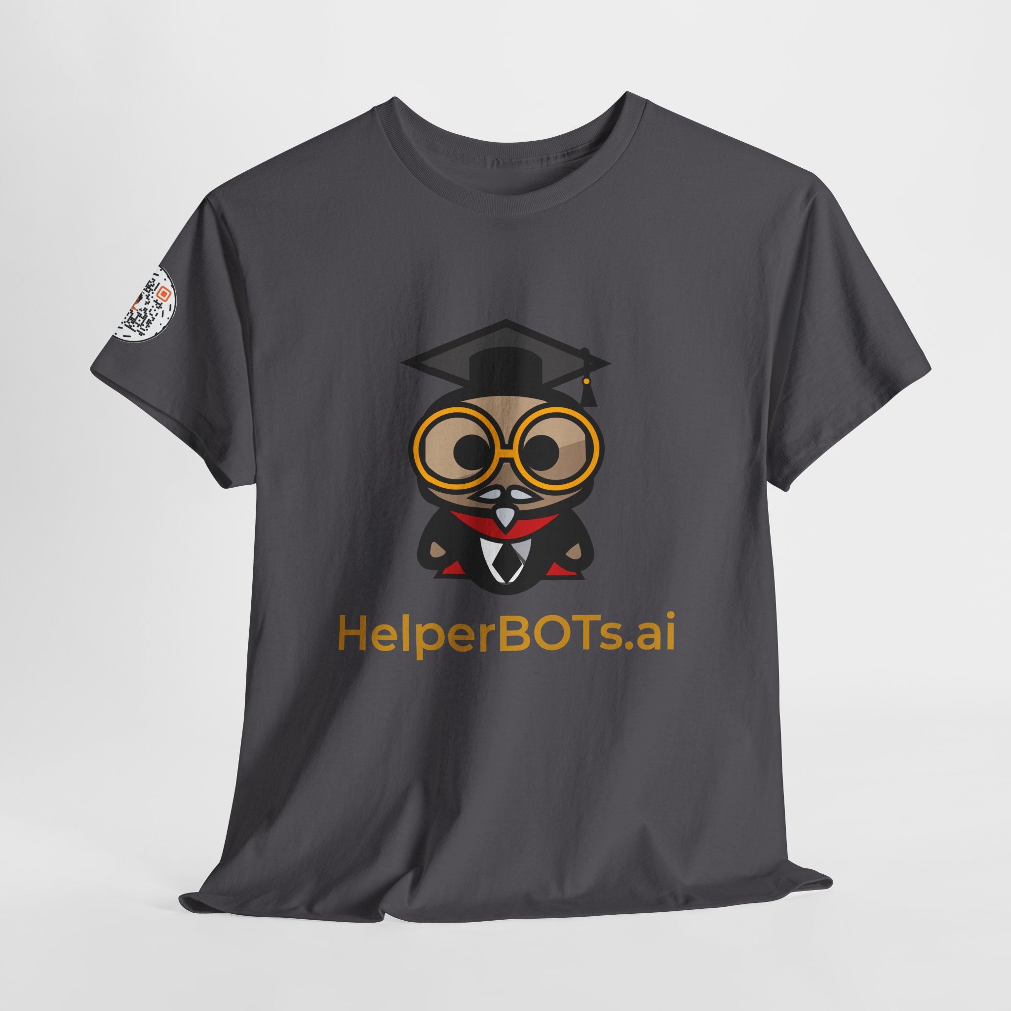 Unisex Education BOT Heavy Cotton Tee (Dark Edition with Gold Print)