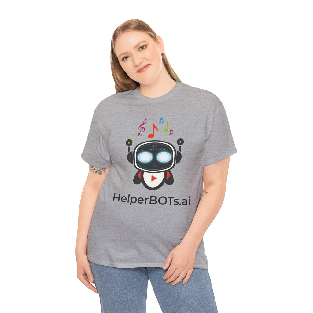 Unisex Music BOT Heavy Cotton Tee (Light Edition)