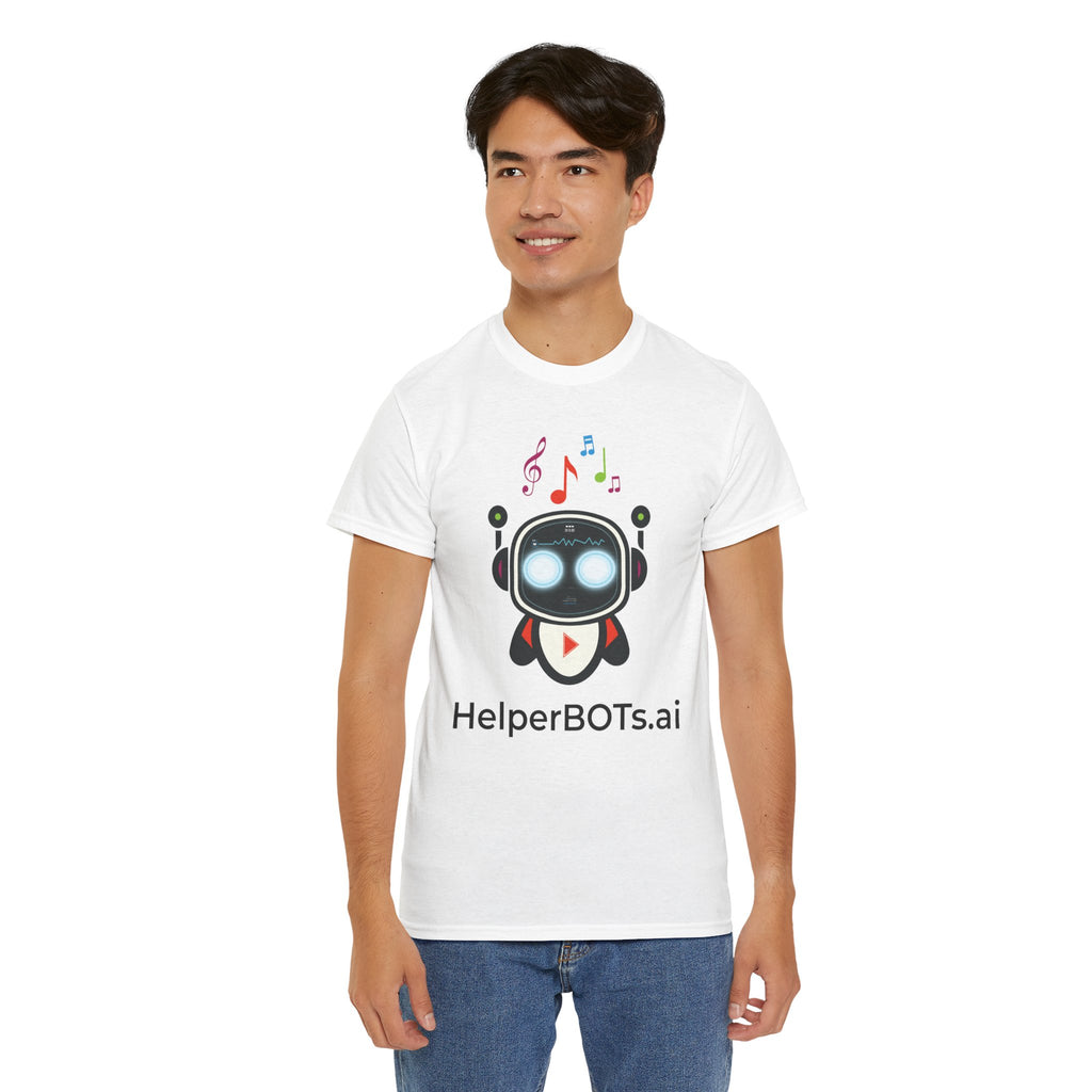 Unisex Music BOT Heavy Cotton Tee (Light Edition)