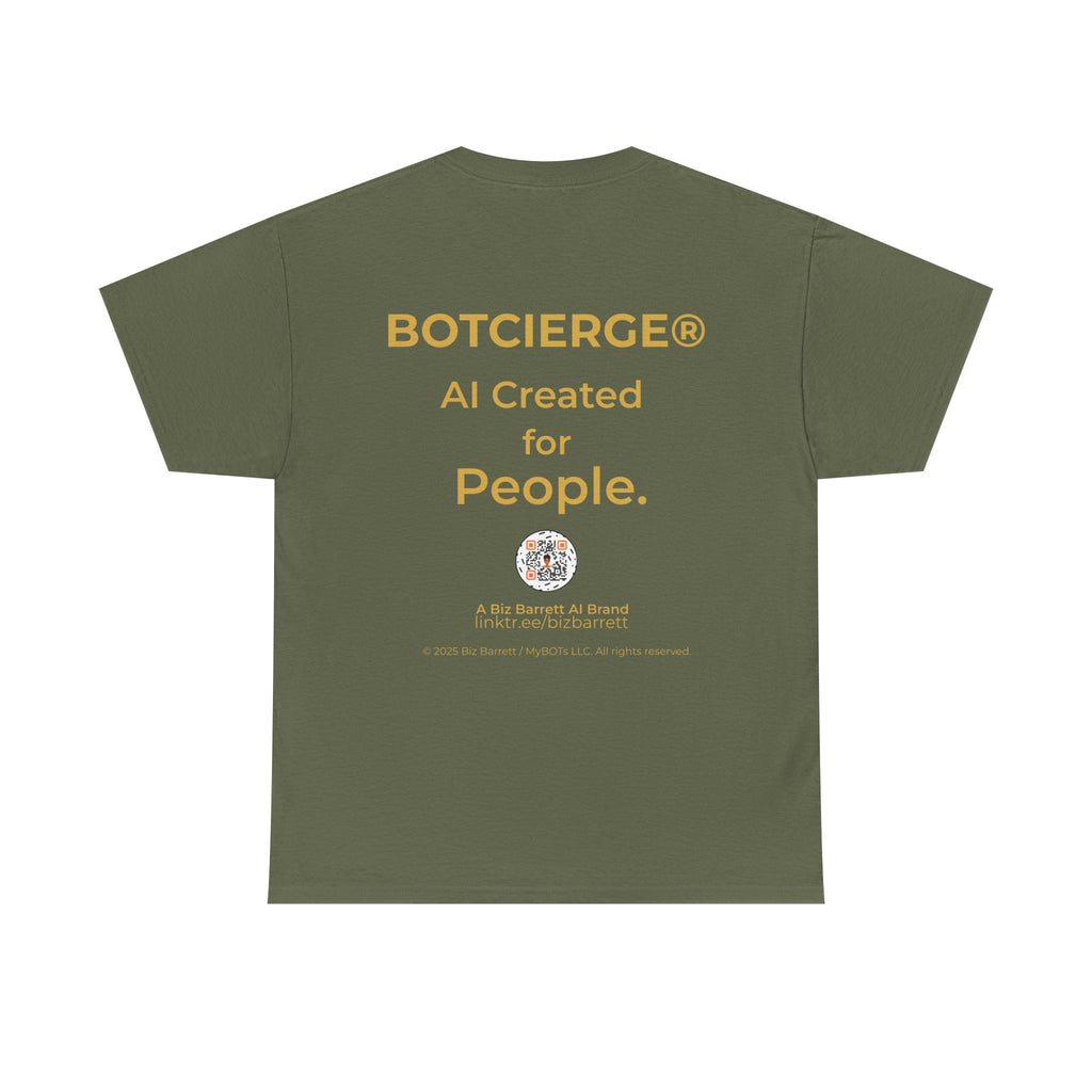 Unisex Personal Development BOT Heavy Cotton Tee (Dark Edition)