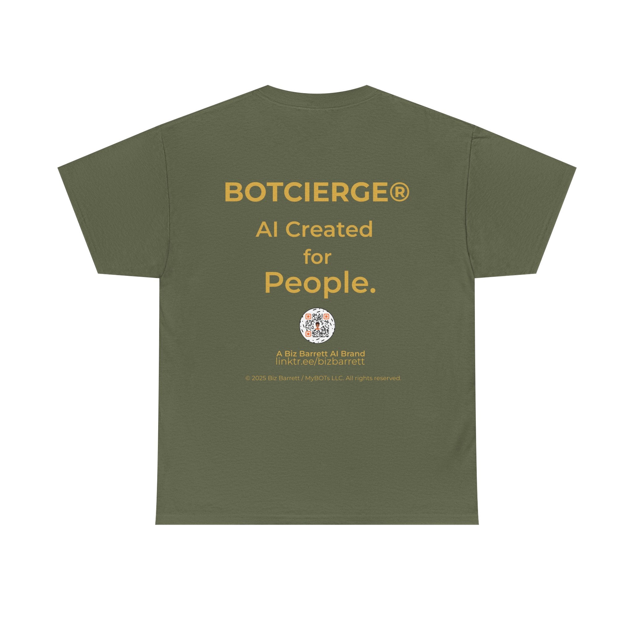 Unisex Personal Development BOT Heavy Cotton Tee (Dark Edition)