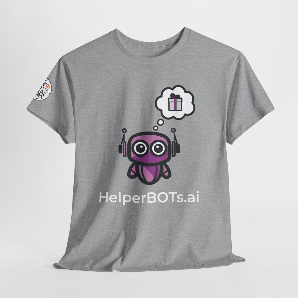 Unisex Love and Relationships BOT Heavy Cotton Tee (Dark Edition with White Print)