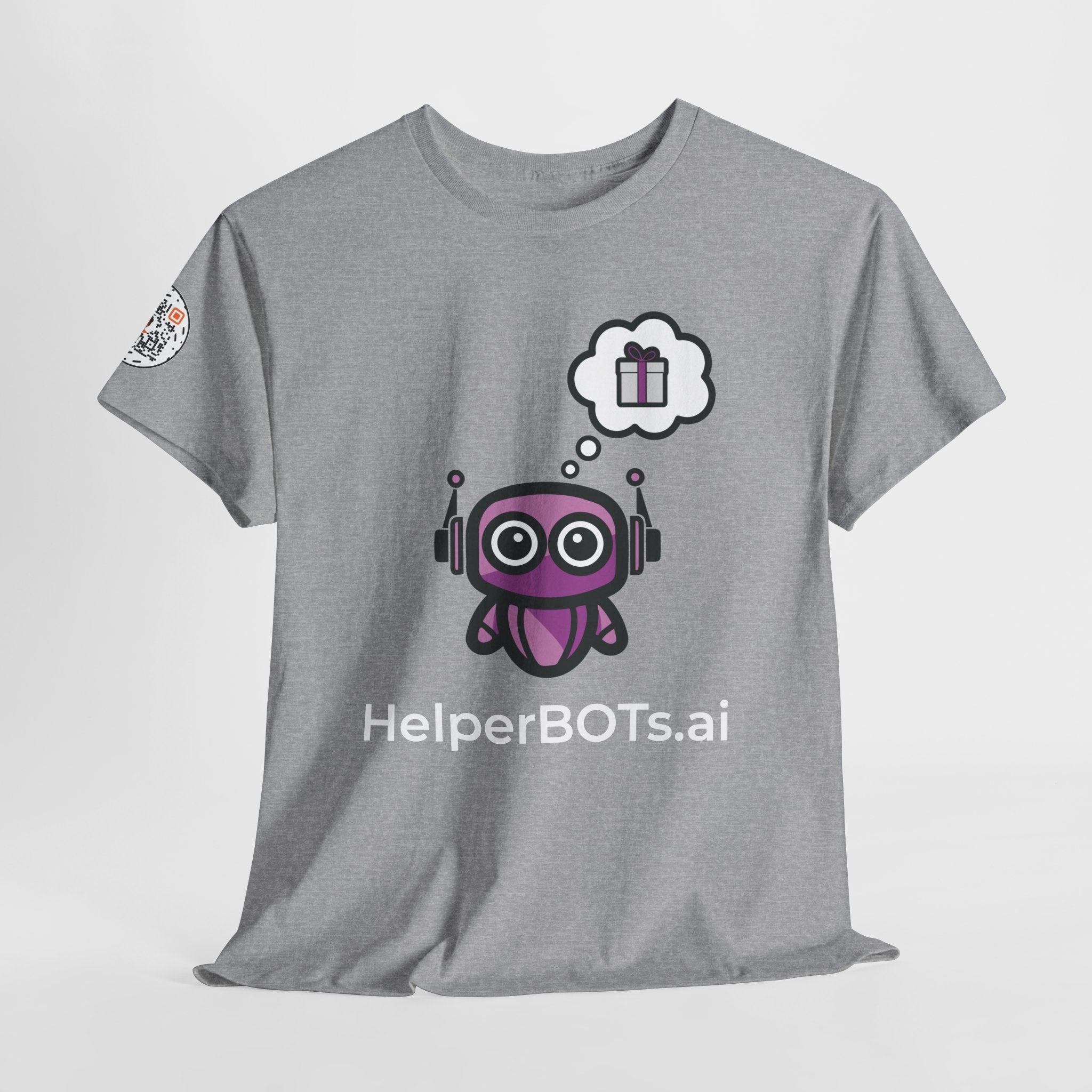 Unisex Love and Relationships BOT Heavy Cotton Tee (Dark Edition with White Print)