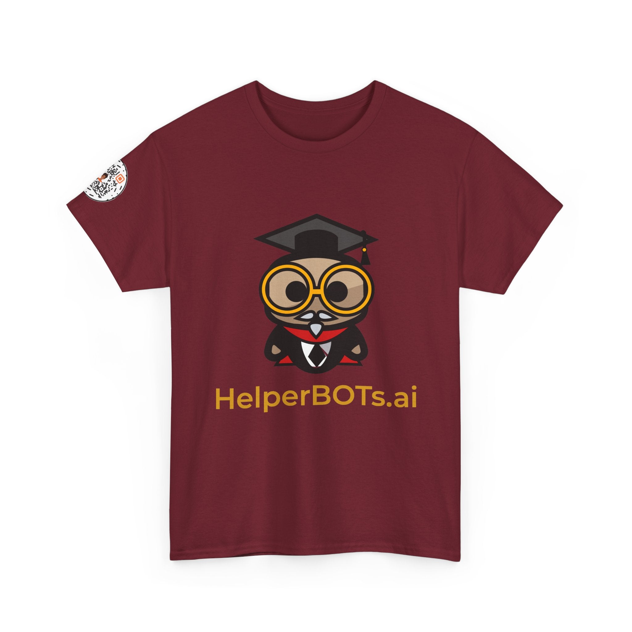 Unisex Education BOT Heavy Cotton Tee (Dark Edition with Gold Print)
