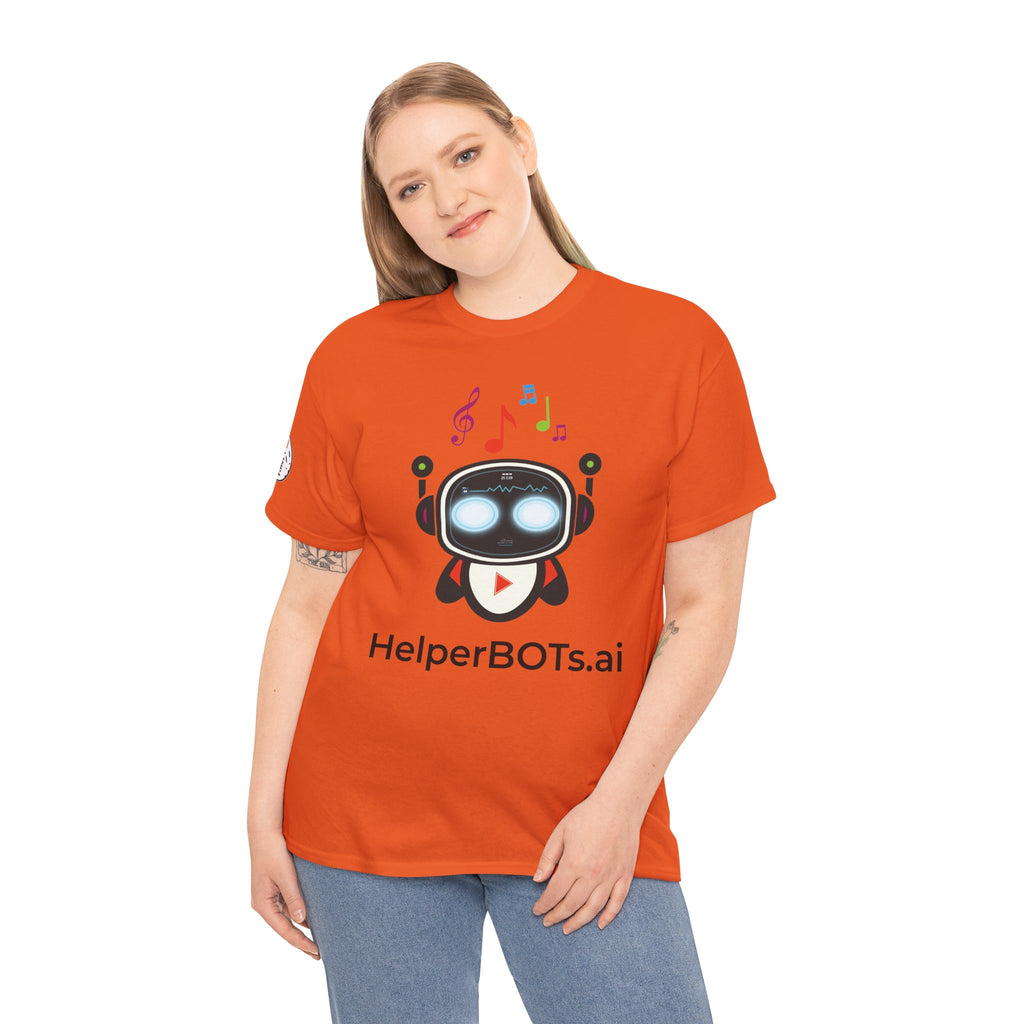 Unisex Music BOT Heavy Cotton Tee (Light Edition with Black Print)