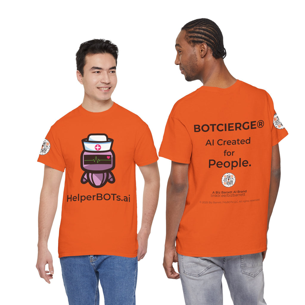 Unisex Healthcare BOT Heavy Cotton Tee (Light Edition)