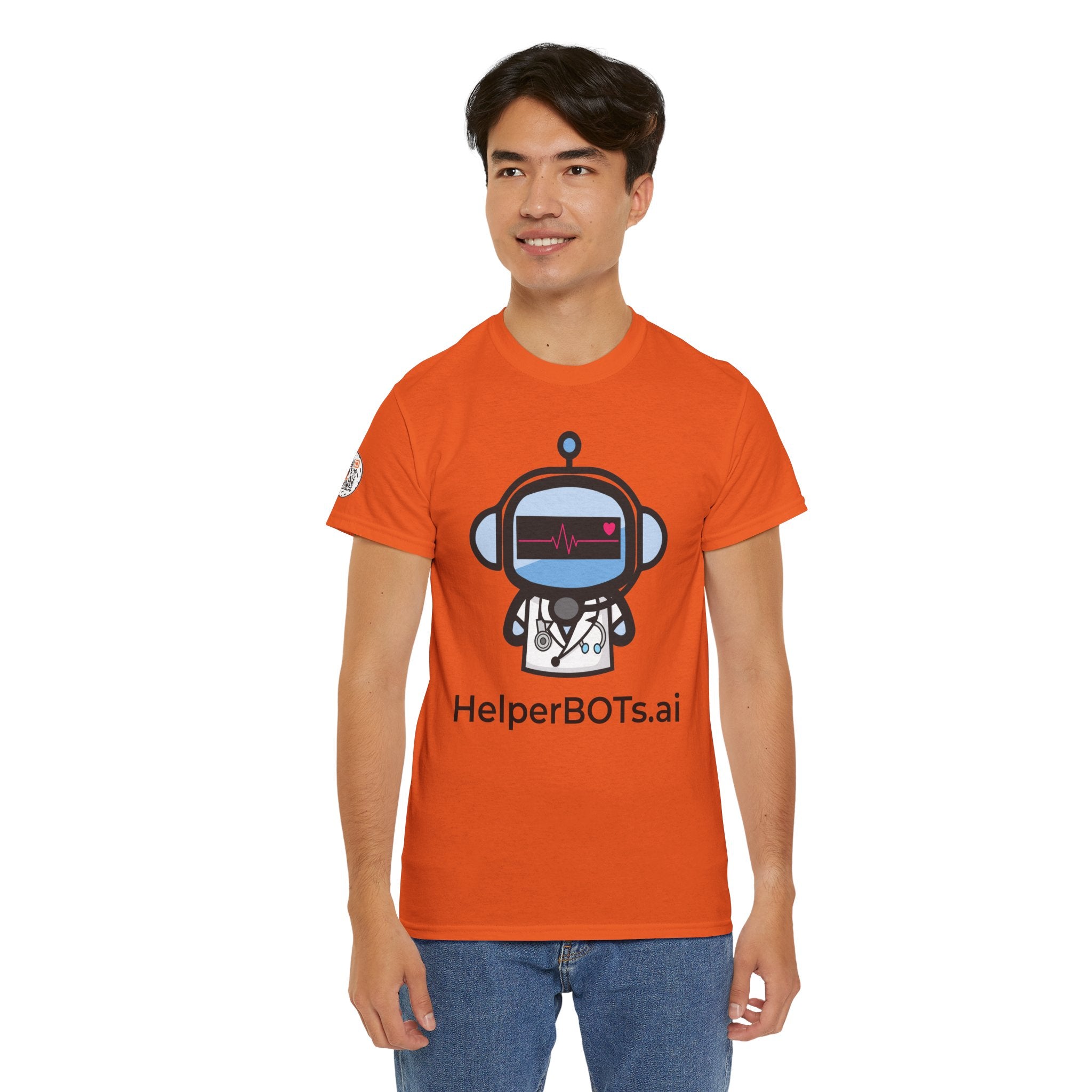 Unisex Medical BOT Heavy Cotton Tee (Light Edition with Black Print)