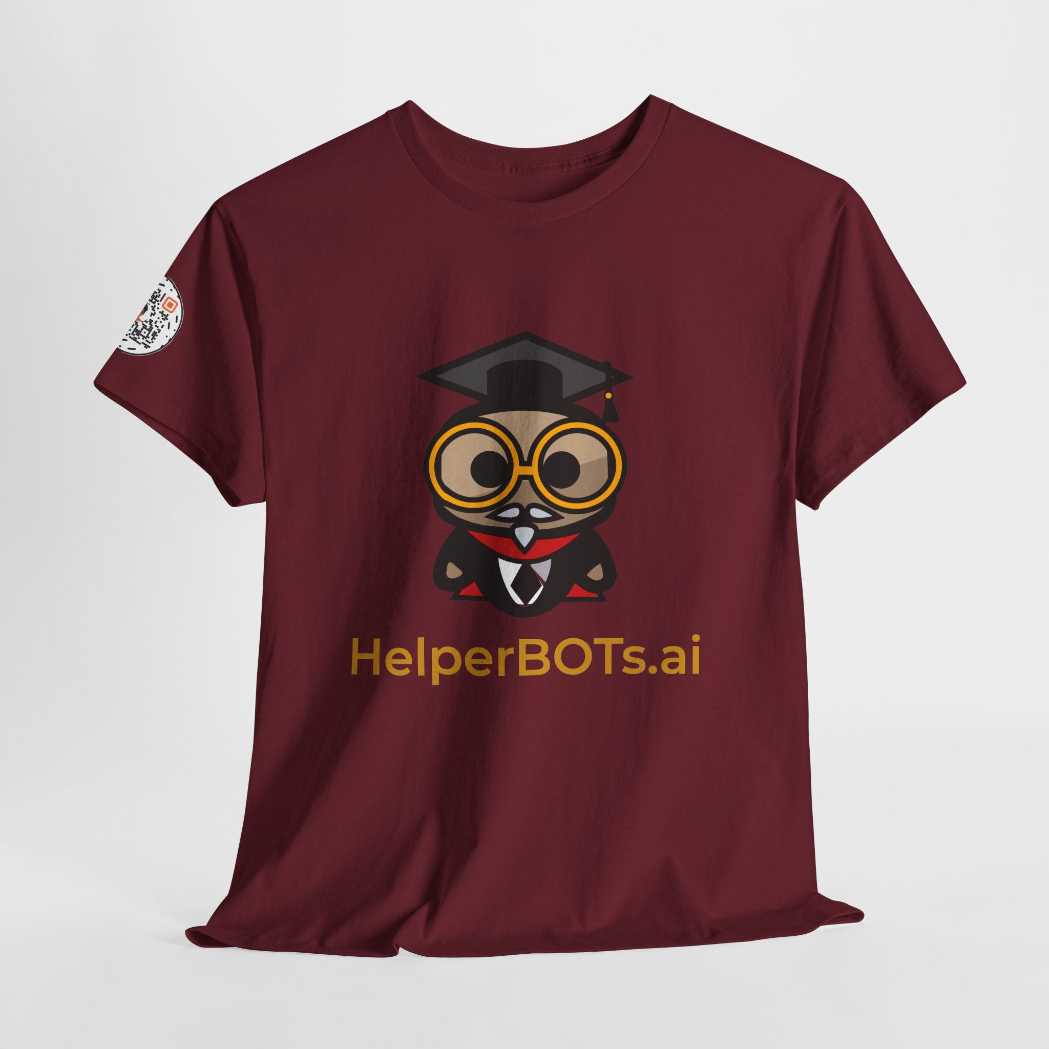Unisex Education BOT Heavy Cotton Tee (Dark Edition with Gold Print)