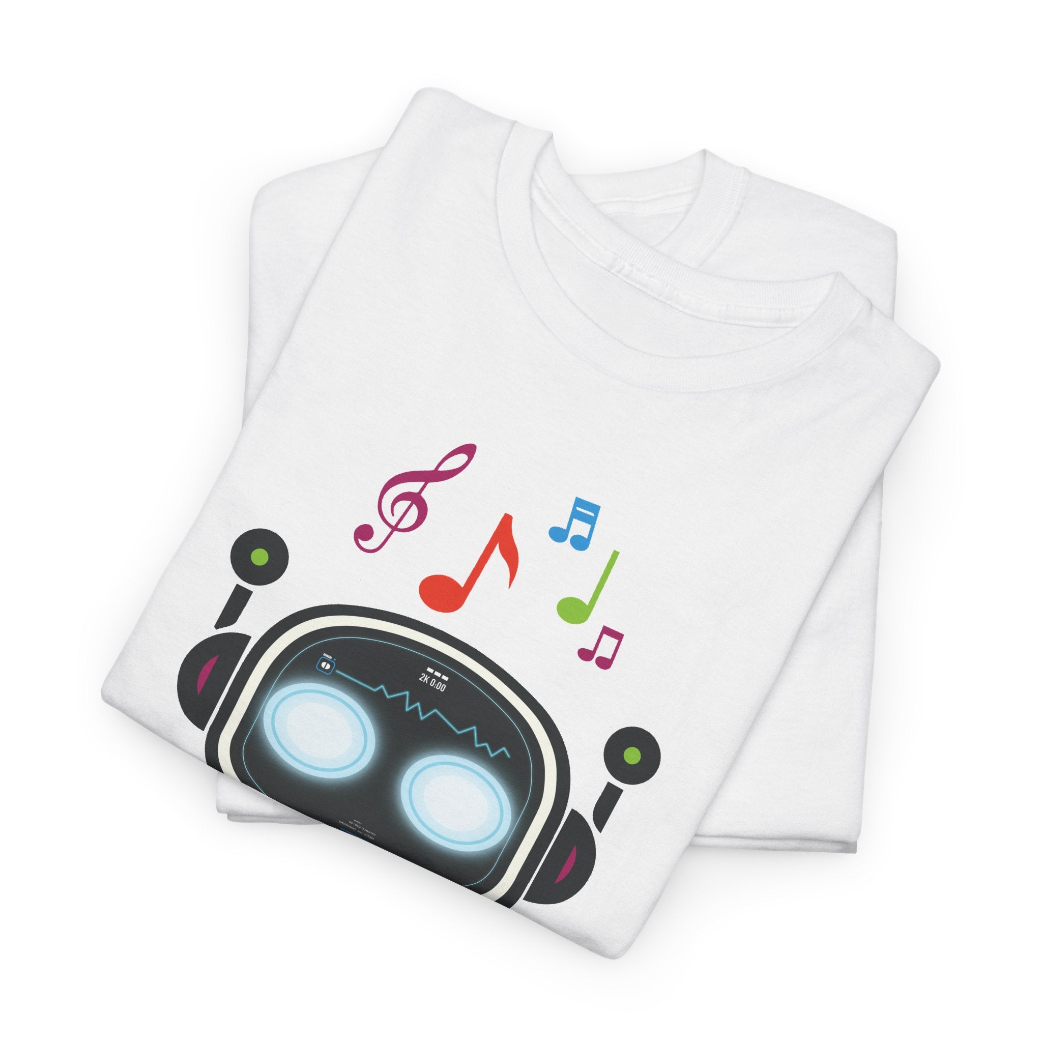 Unisex Music BOT Heavy Cotton Tee (Light Edition with Black Print)