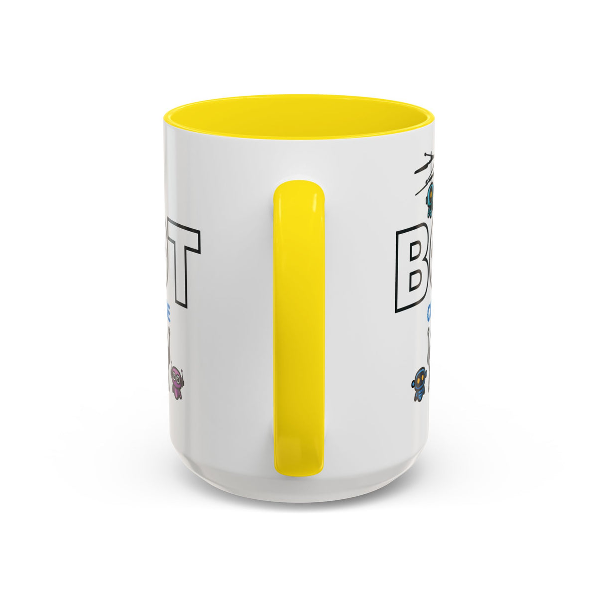 Logo Accent Coffee Mug (11, 15oz) (Light Edition with Black Print)