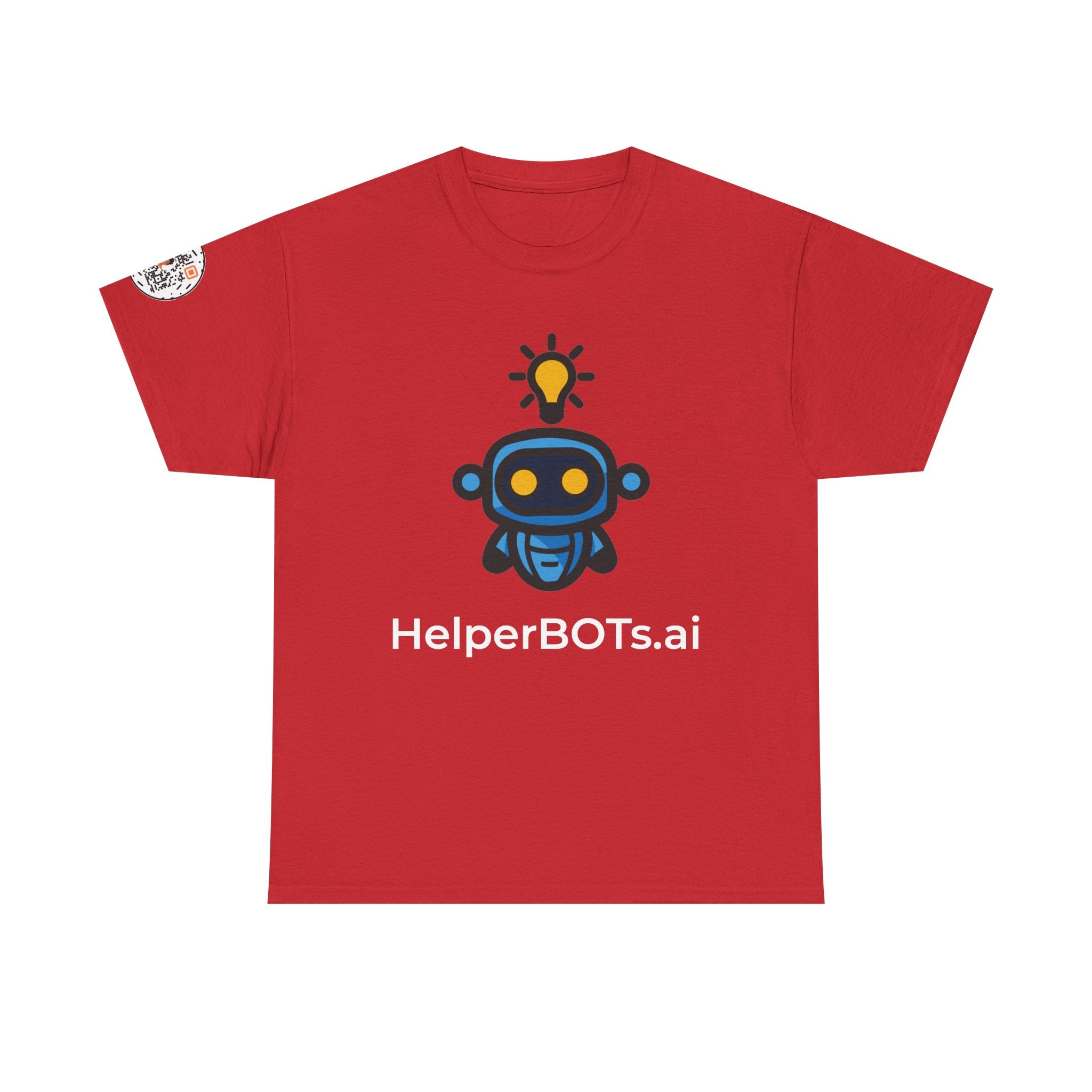 Unisex Personal Development BOT Heavy Cotton Tee (Dark Edition with White Print)