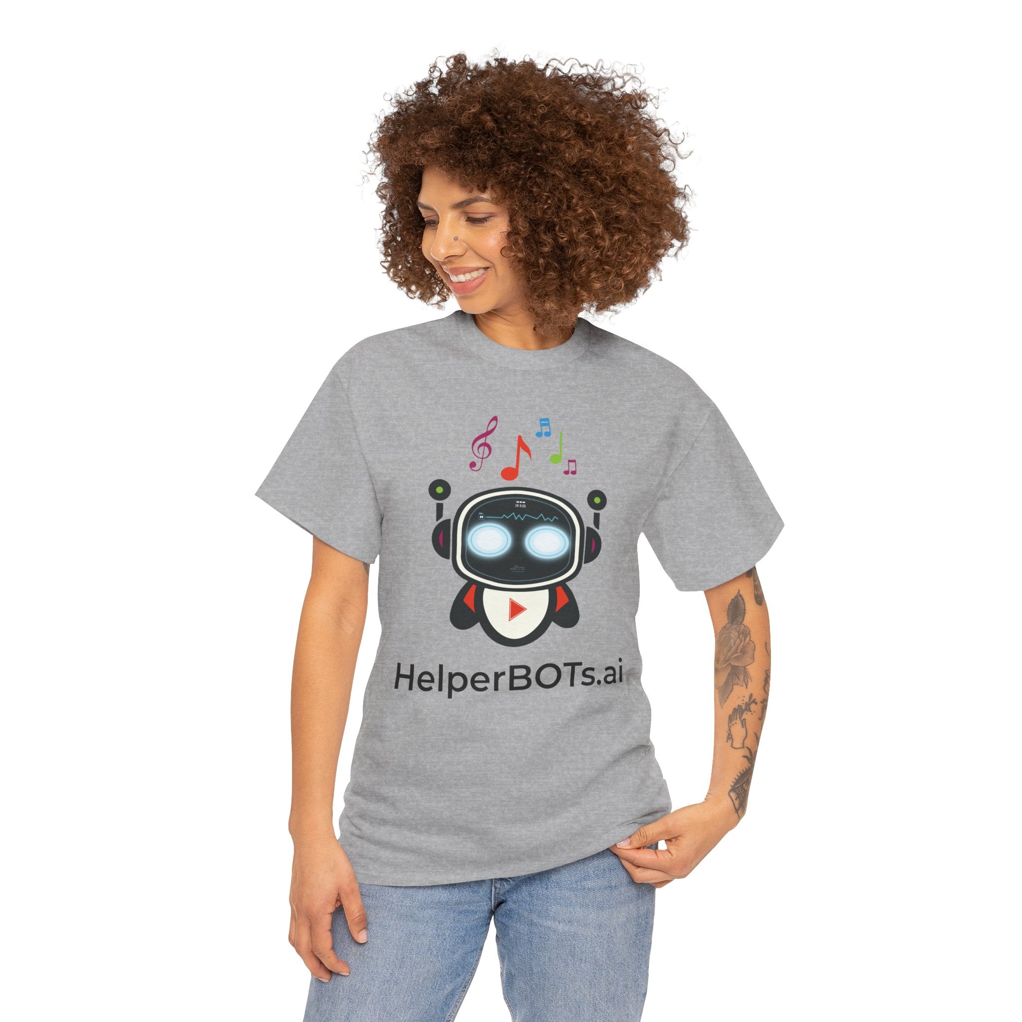 Unisex Music BOT Heavy Cotton Tee (Light Edition)