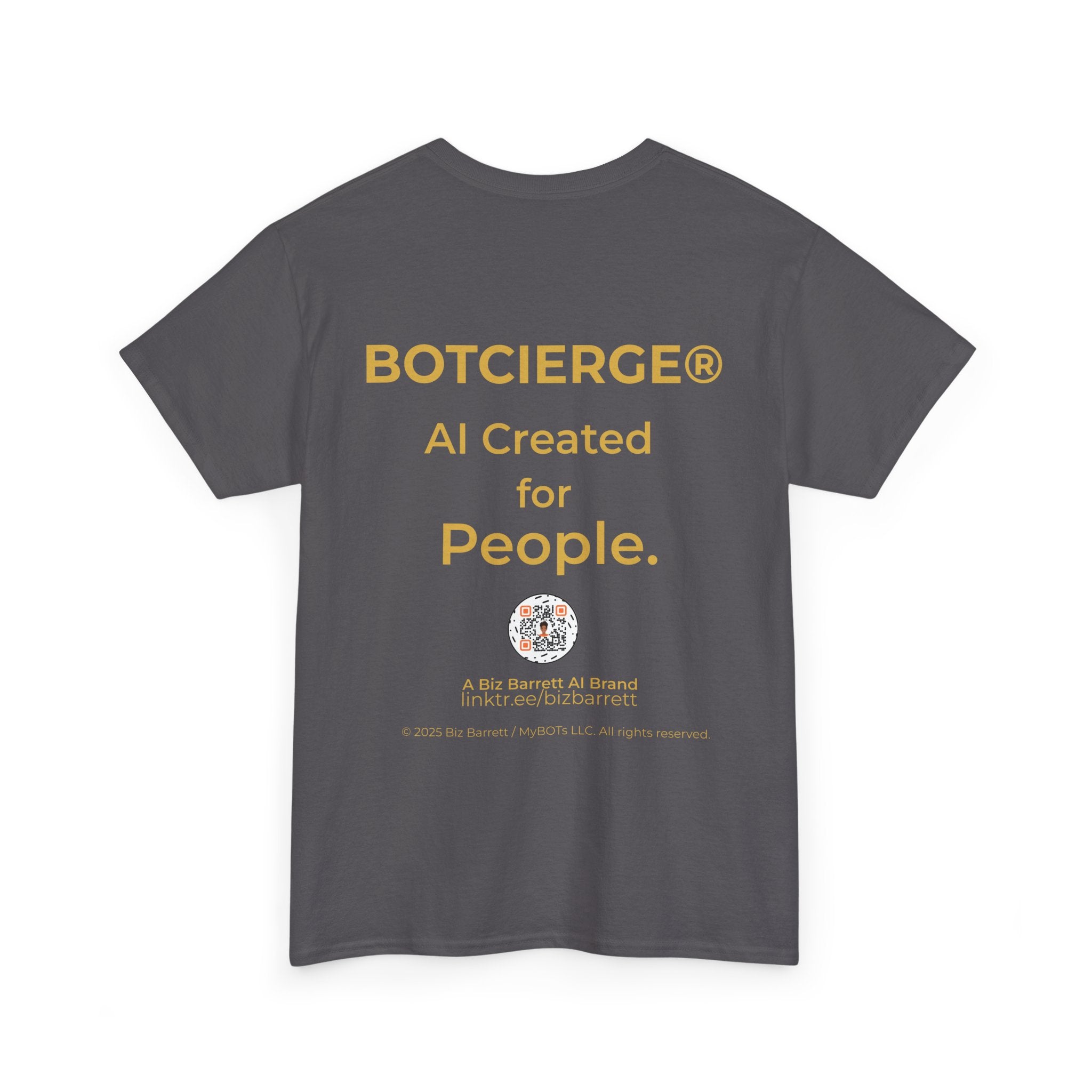 Unisex Personal Development BOT Heavy Cotton Tee (Dark Edition)