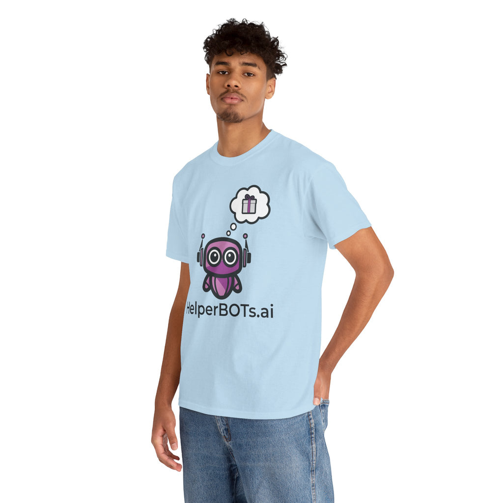 Unisex Love and Relationships BOT Heavy Cotton Tee (Light Edition with Black Print)