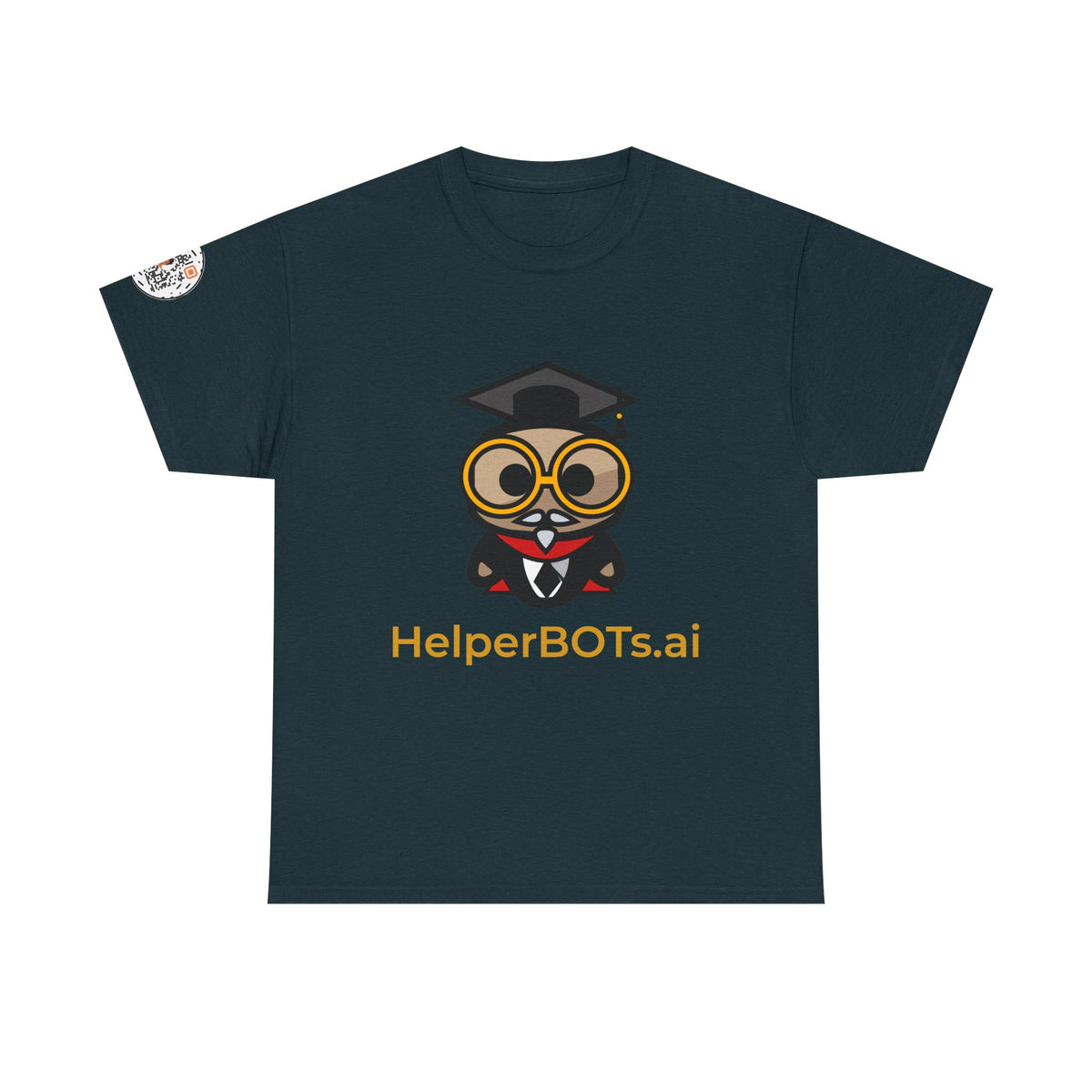 Unisex Education BOT Heavy Cotton Tee (Dark Edition with Gold Print)