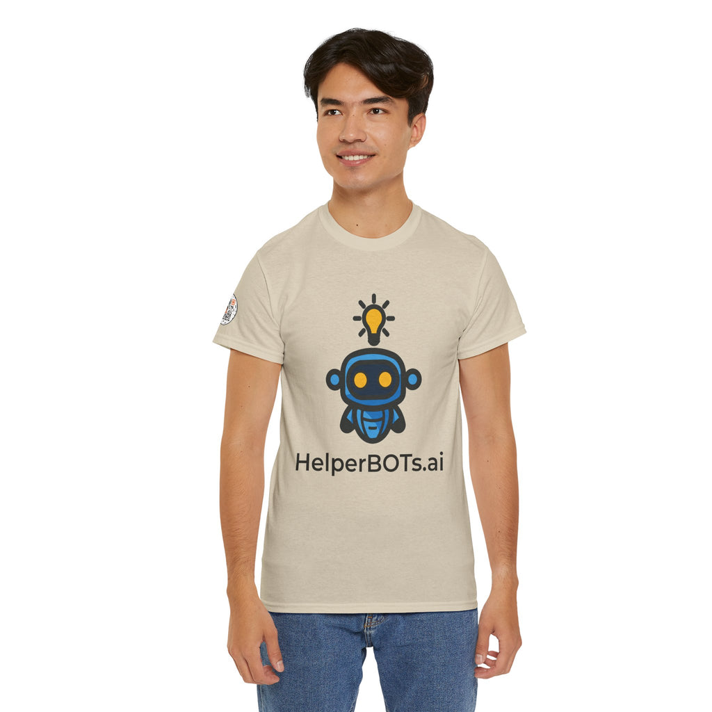 Unisex Personal Development BOT Heavy Cotton Tee (Light Edition with Black Print)