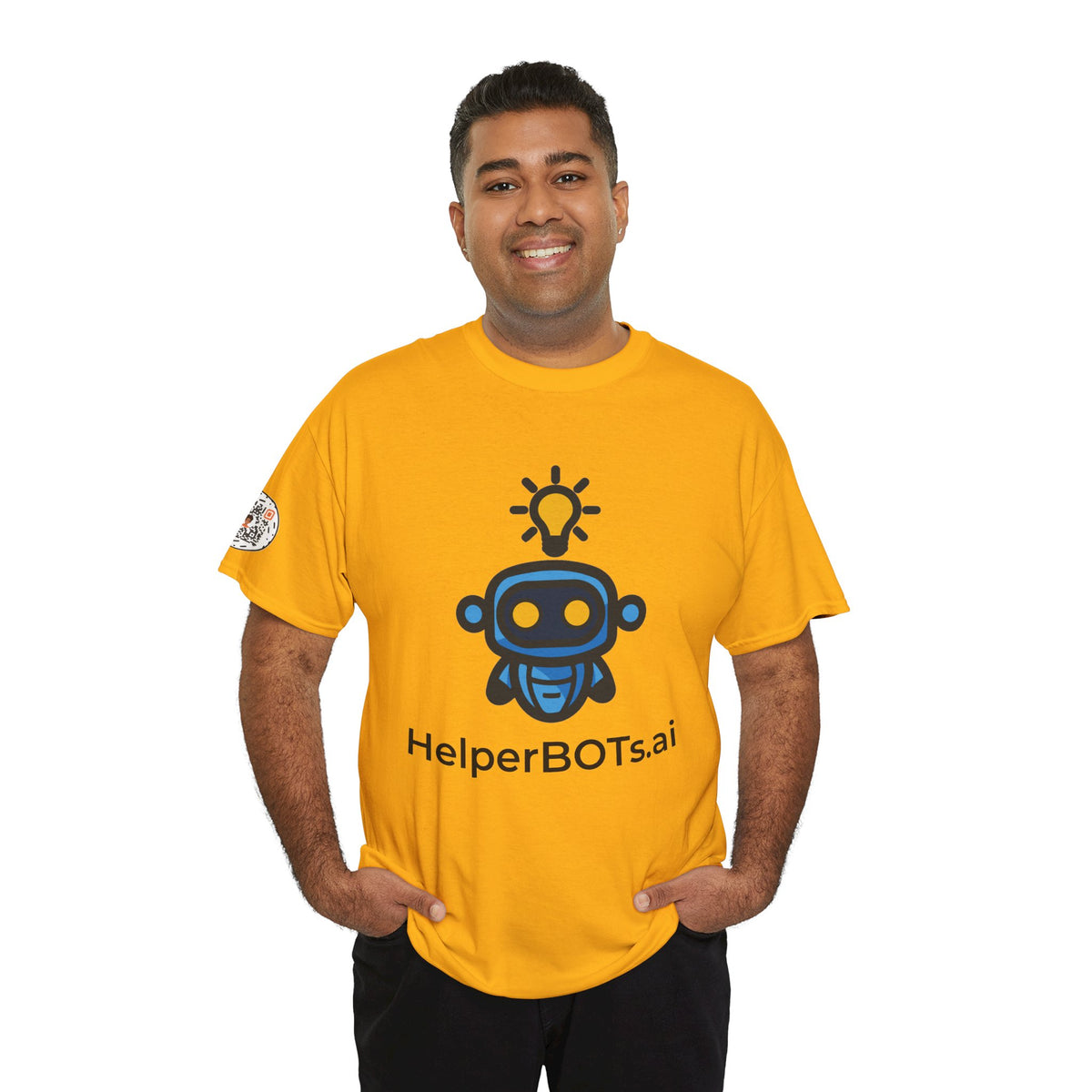 Unisex Personal Development BOT Heavy Cotton Tee (Light Edition with Black Print)