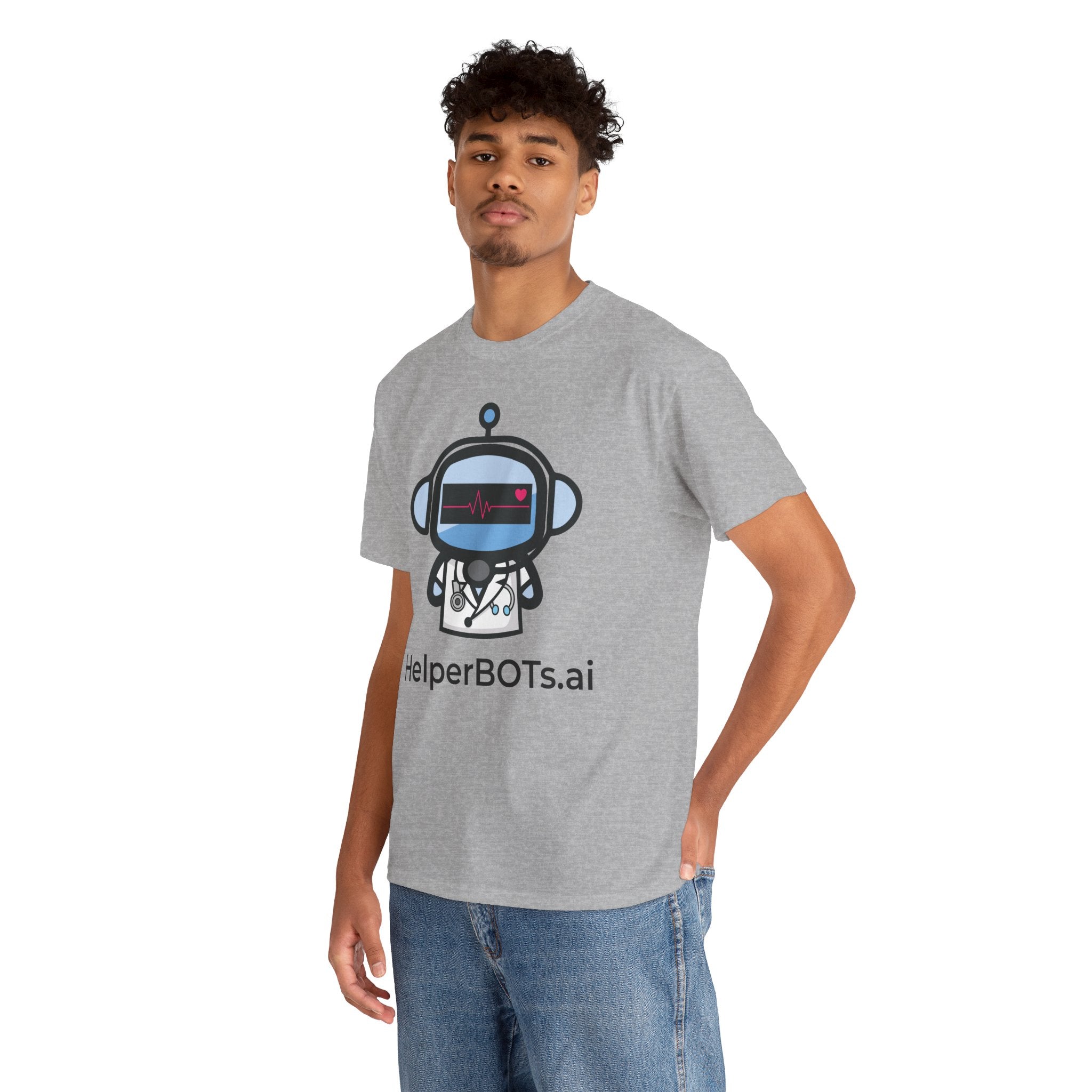 Unisex Medical BOT Heavy Cotton Tee (Light Edition with Black Print)