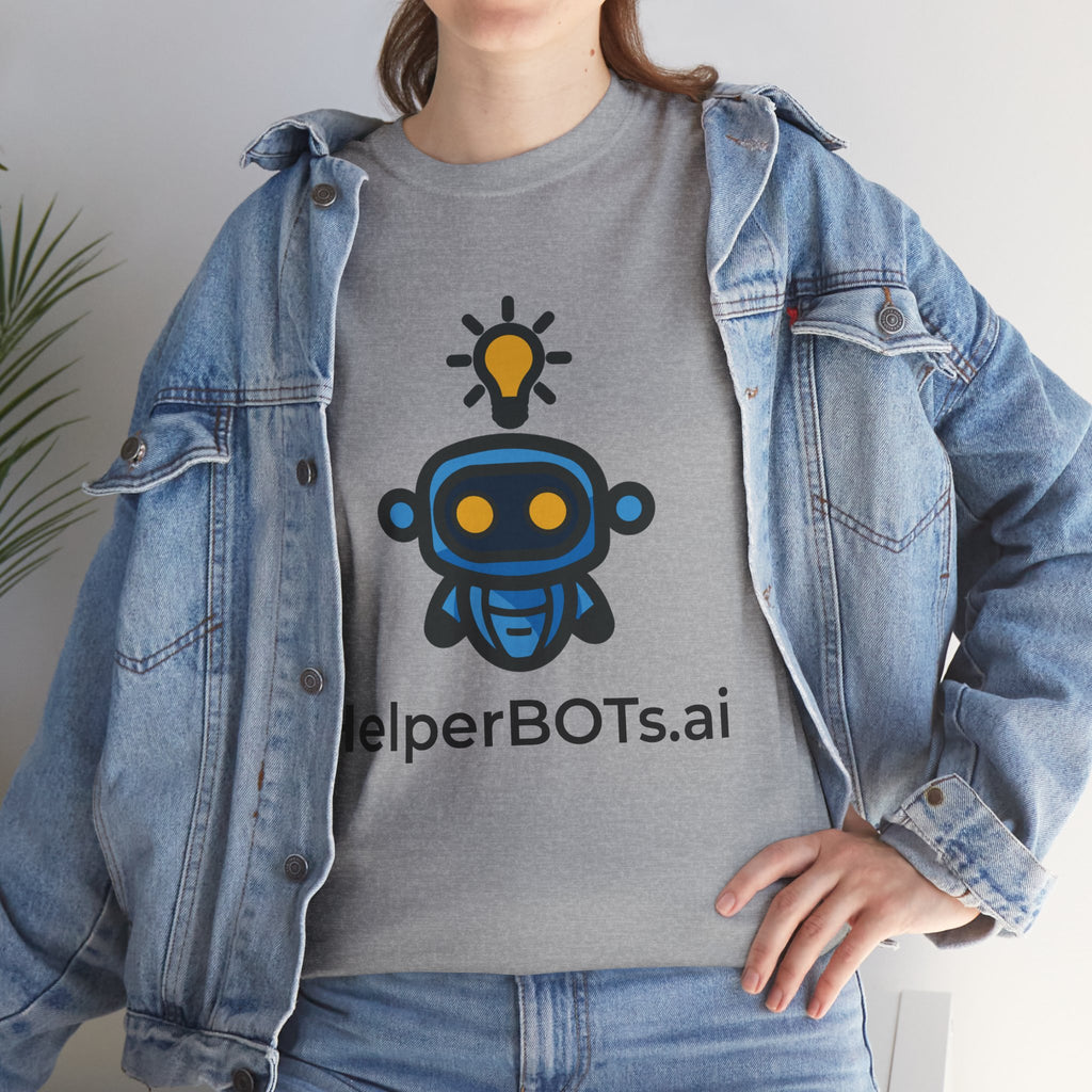 Unisex Personal Development BOT Heavy Cotton Tee (Light Edition with Black Print)