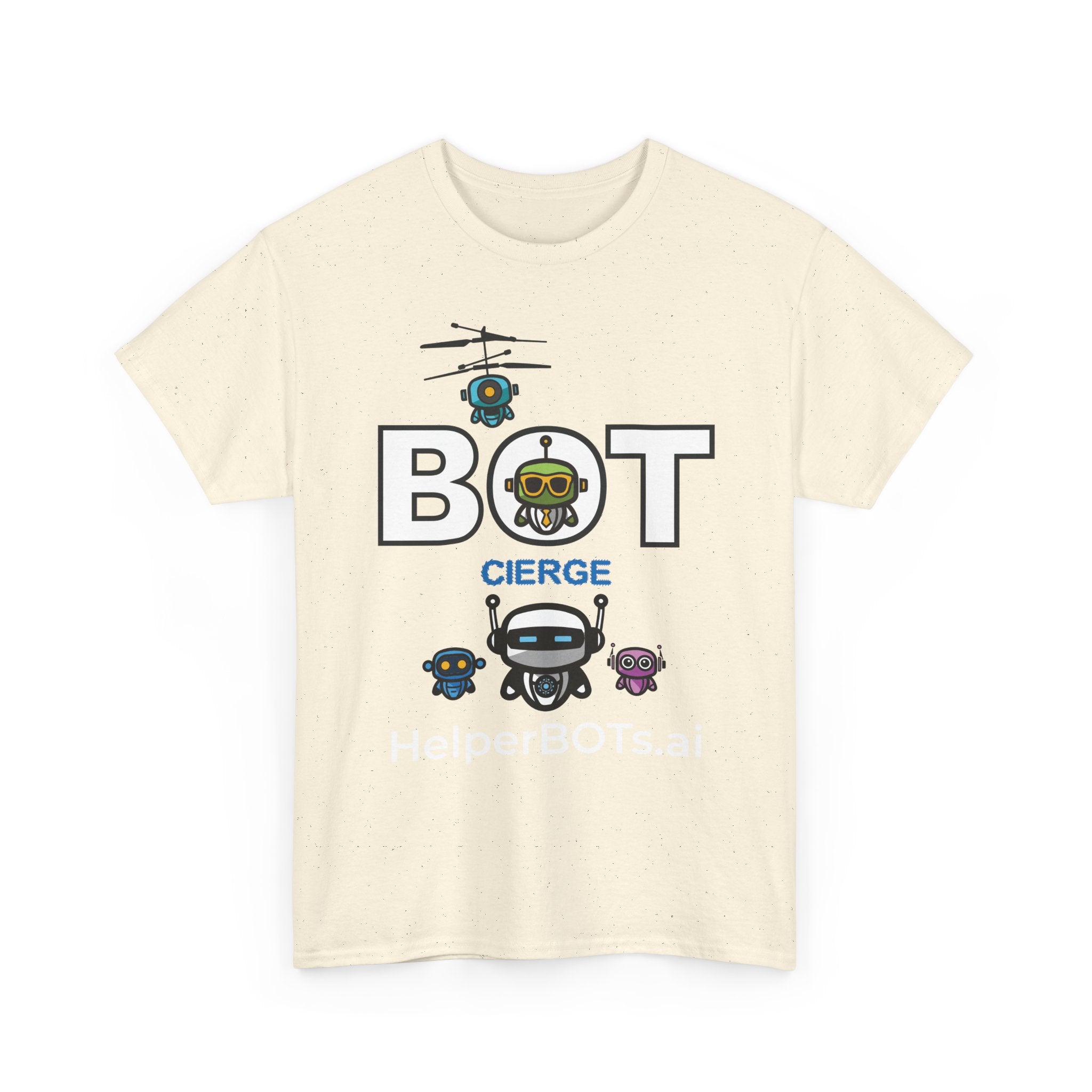Unisex Logo Heavy Cotton Tee (Dark Edition)