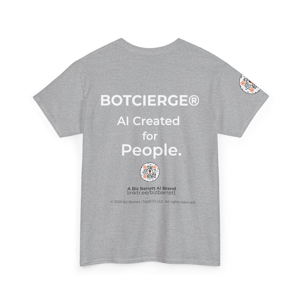 Unisex Logo Heavy Cotton Tee (Dark Edition)