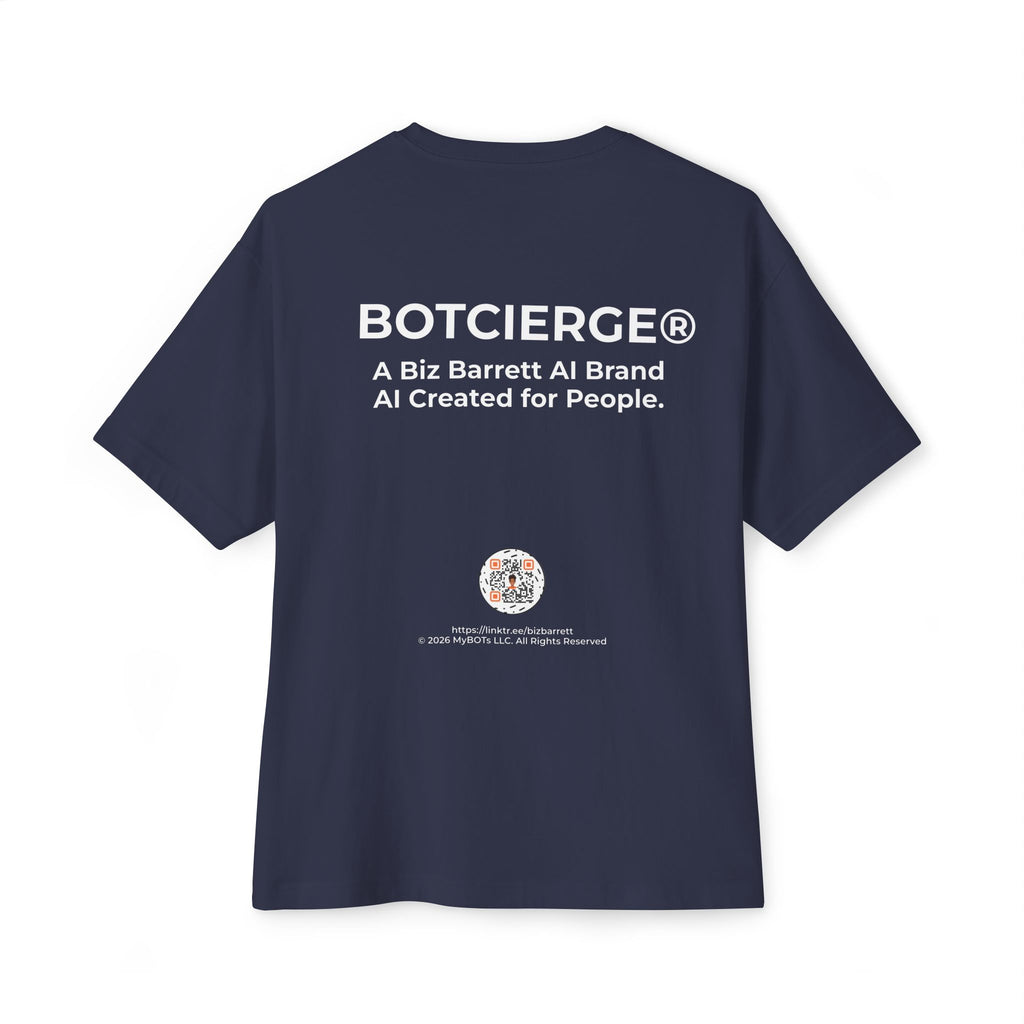 Unisex Logo Oversized Boxy Tee (Dark Edition)