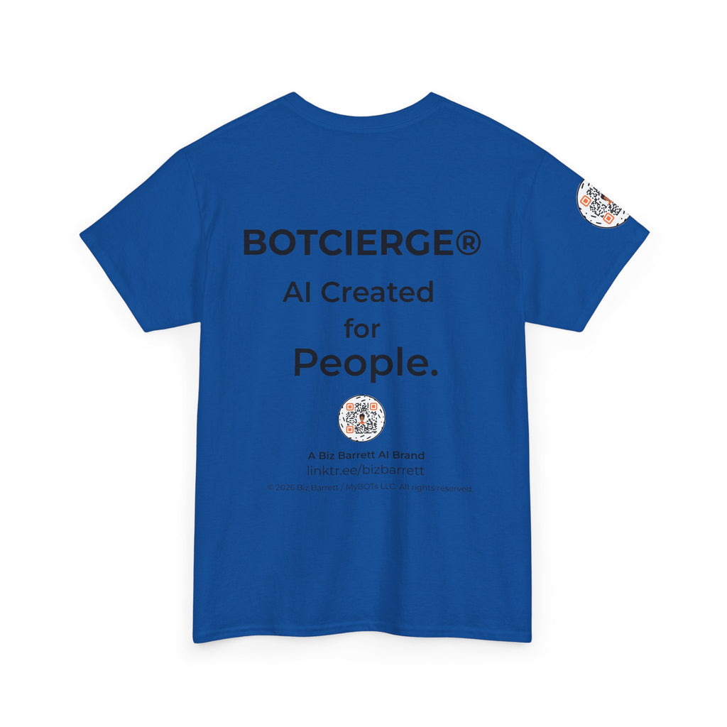 Unisex Personal Development BOT Heavy Cotton Tee (Light Edition with Black Print)