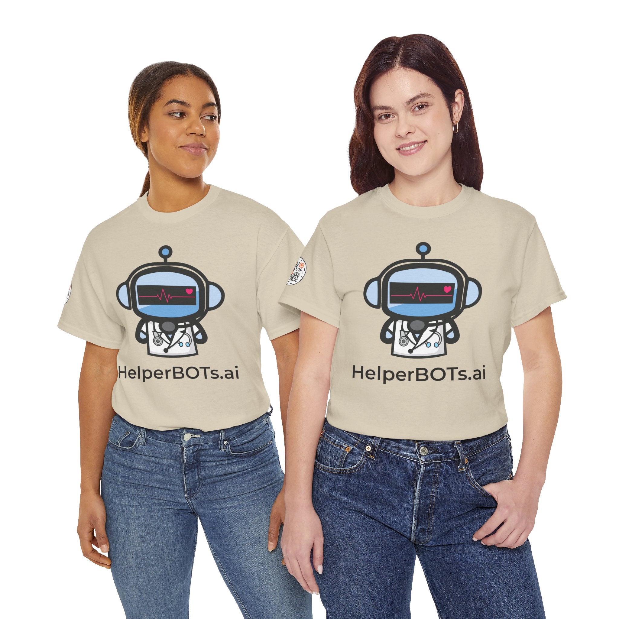 Unisex Medical BOT Heavy Cotton Tee (Light Edition with Black Print)
