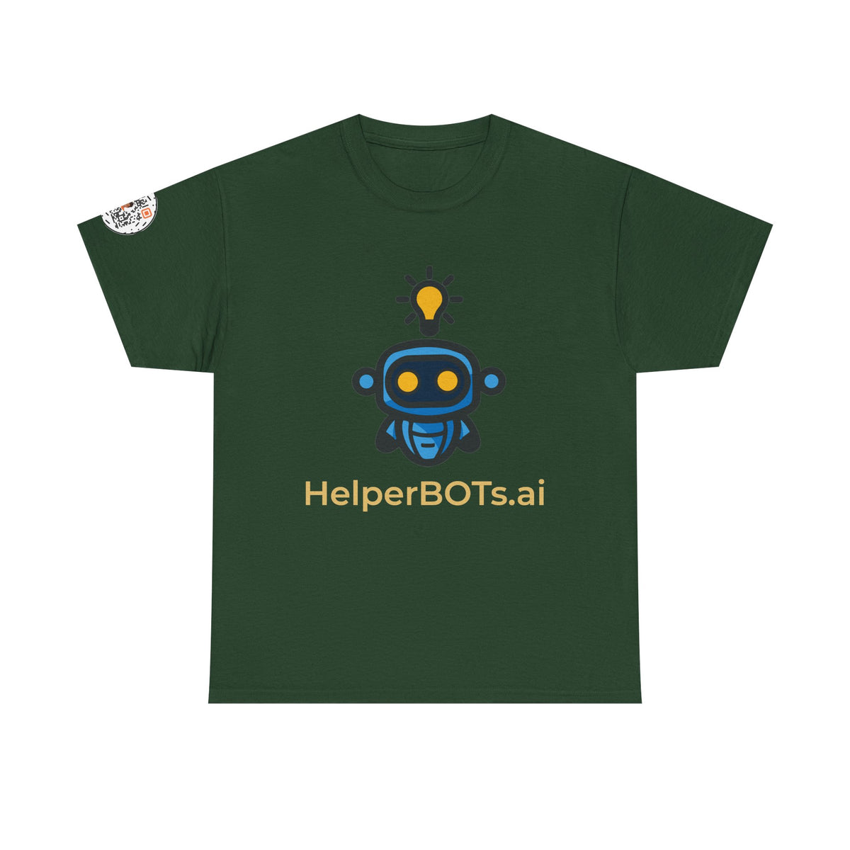 Unisex Personal Development BOT Heavy Cotton Tee (Dark Edition with Gold Print)