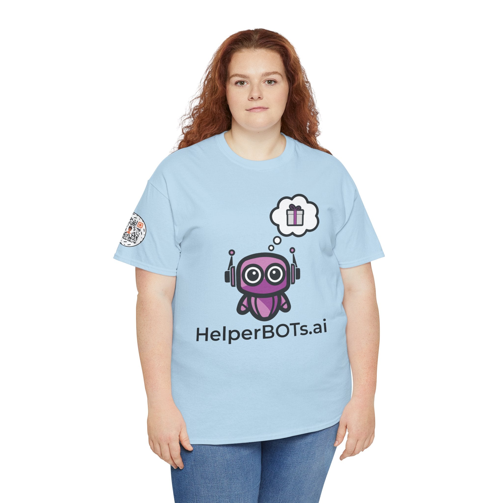 Unisex Love and Relationships BOT Heavy Cotton Tee (Light Edition with Black Print)