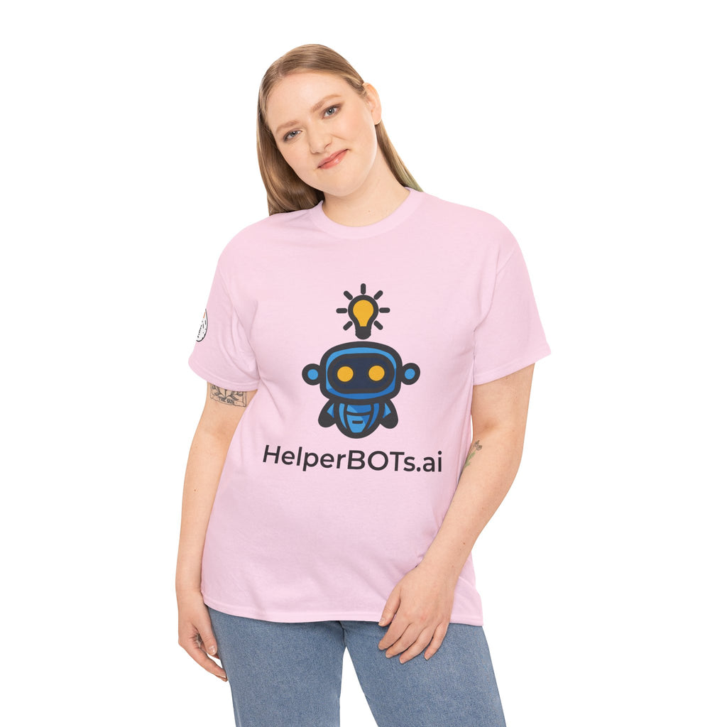 Unisex Personal Development BOT Heavy Cotton Tee (Light Edition with Black Print)